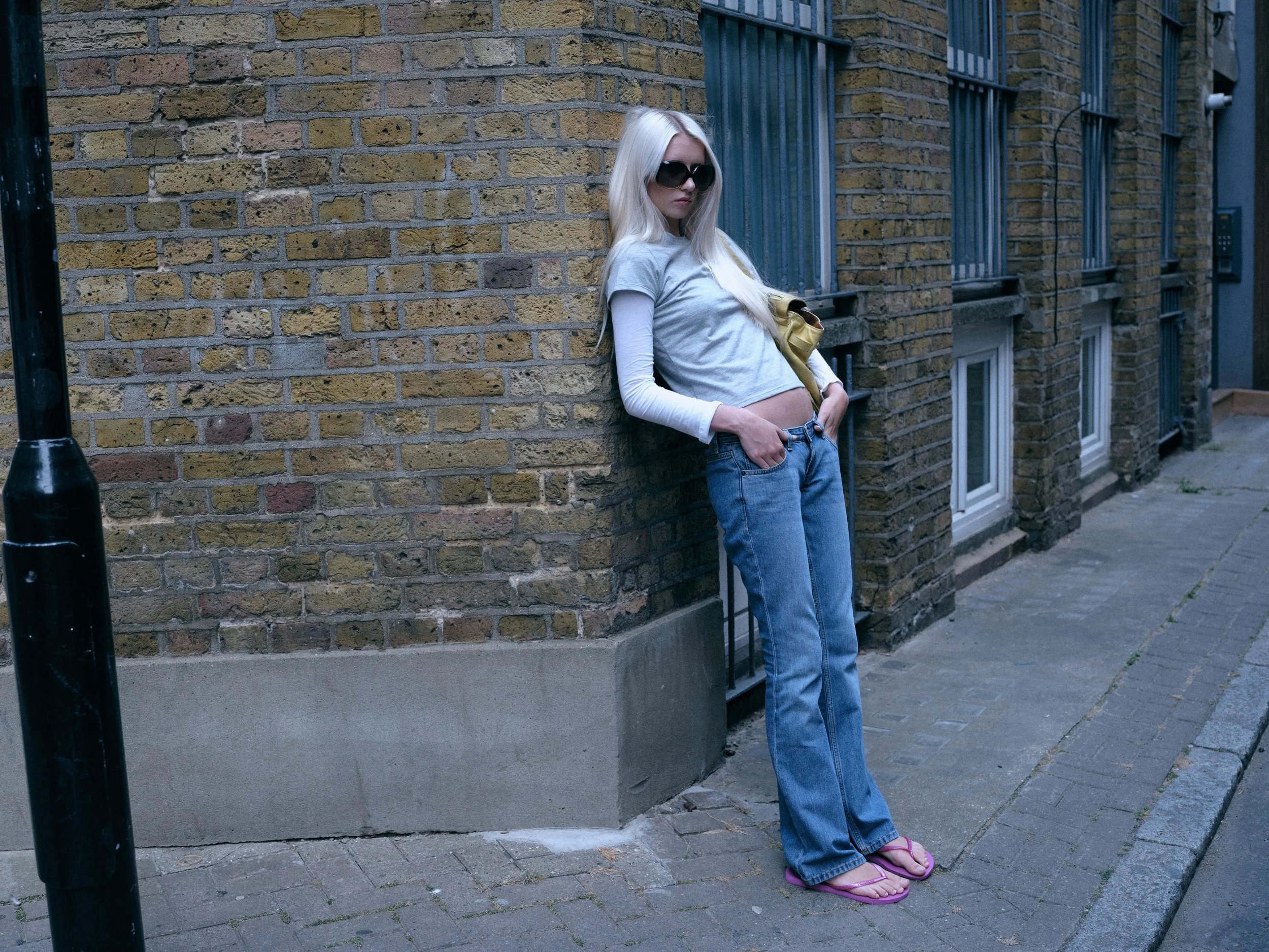 ULTRA LOW RISE FLARE JEAN IN SLATE BLUE (2).jpeg