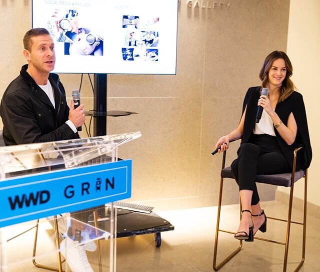 Had such a great conversation with @ethanframe_ from @mvmt at the WWD Digital Beauty Forum in NY 2 weeks ago. He shared how his team used Influencer Marketing (and GRIN&rsquo;s platform 😎) to grow from $0-$100M in just 5 years 🚀 🔥 Thanks to all th