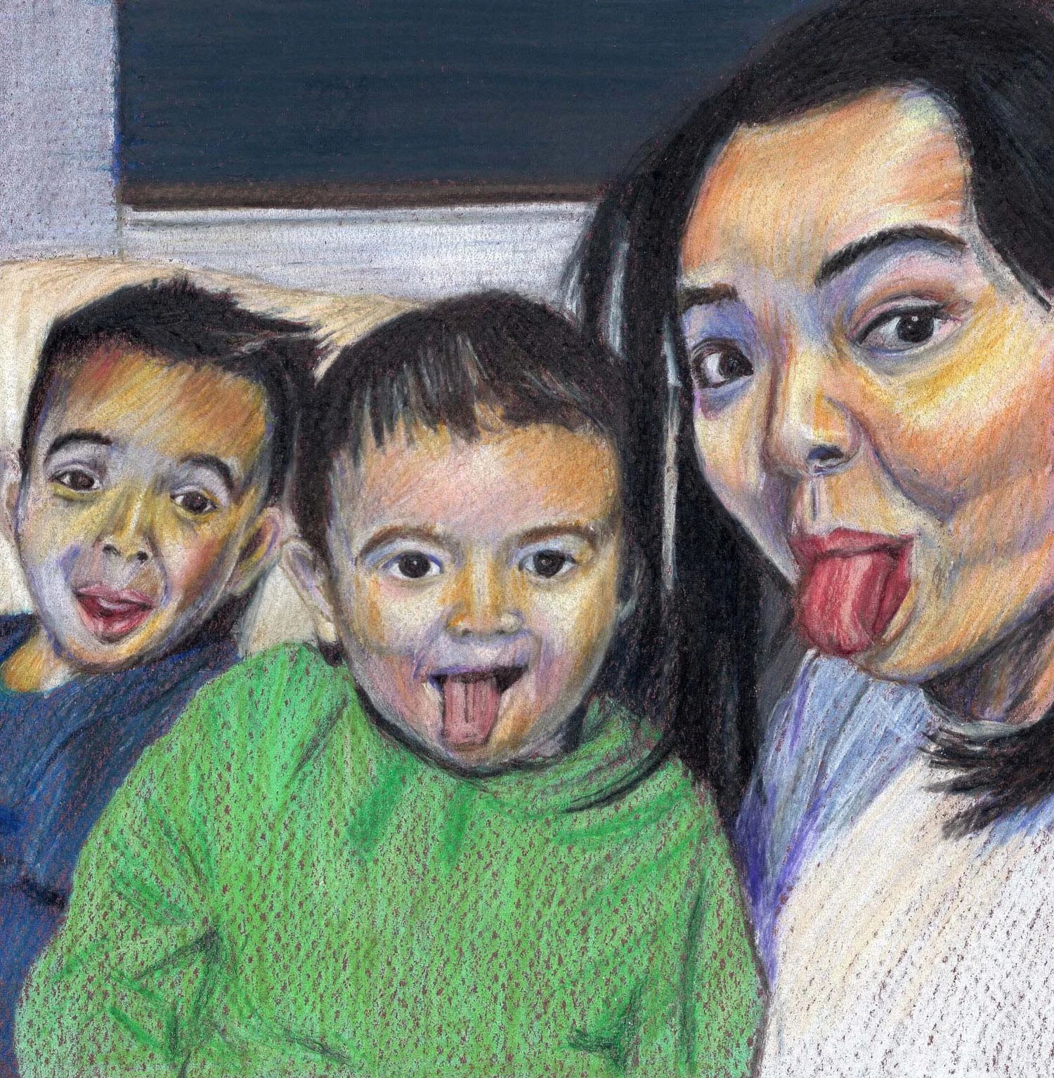 Sue and Her Family