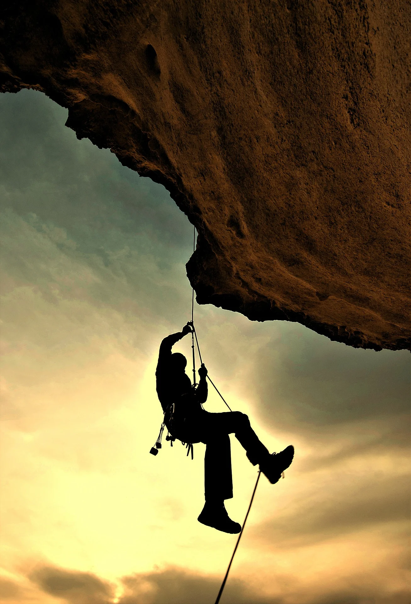 None of us are actually good rock climbers