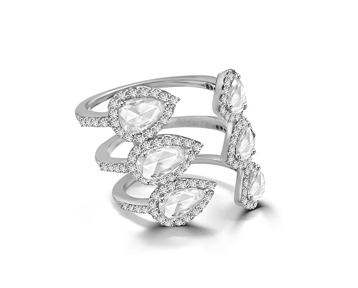 Rose Cut Diamond Claw Ring.jpg