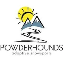 Powder Hounds logo and link