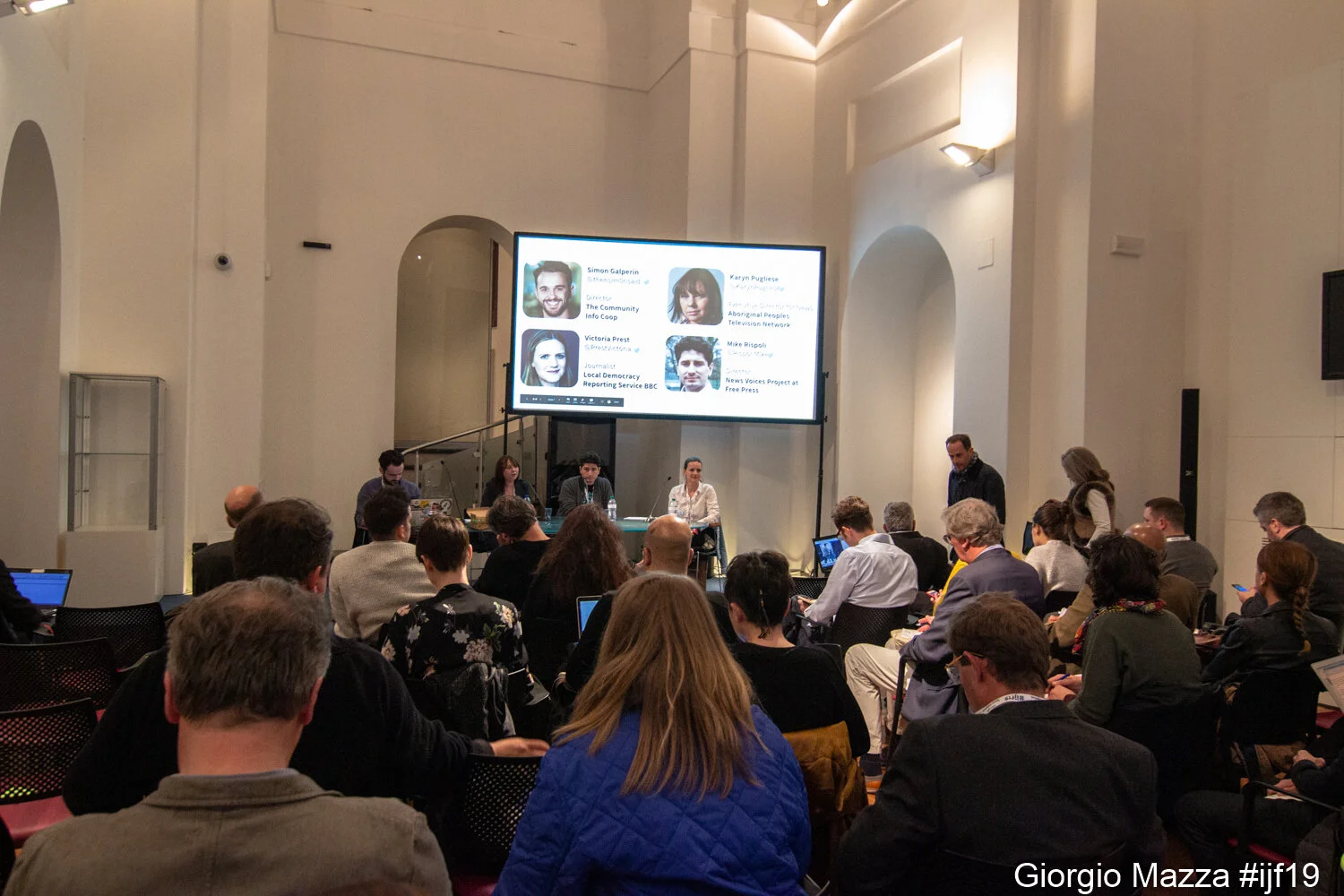 At the International Journalism Festival: Info districts featured as a public media innovation