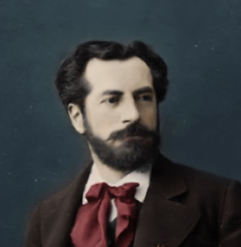source: wikipedia recolorisée - Auguste Bartholdi