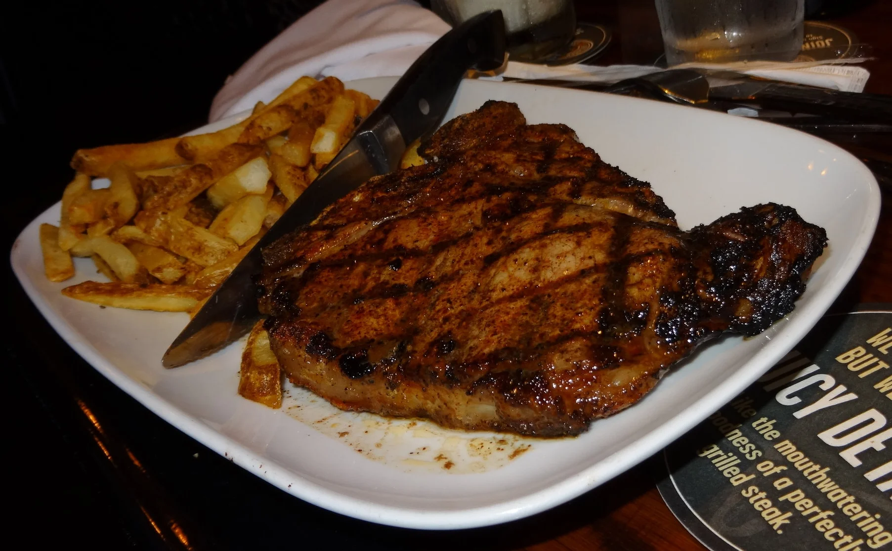 Steak de chez LongHorn Steakhouse