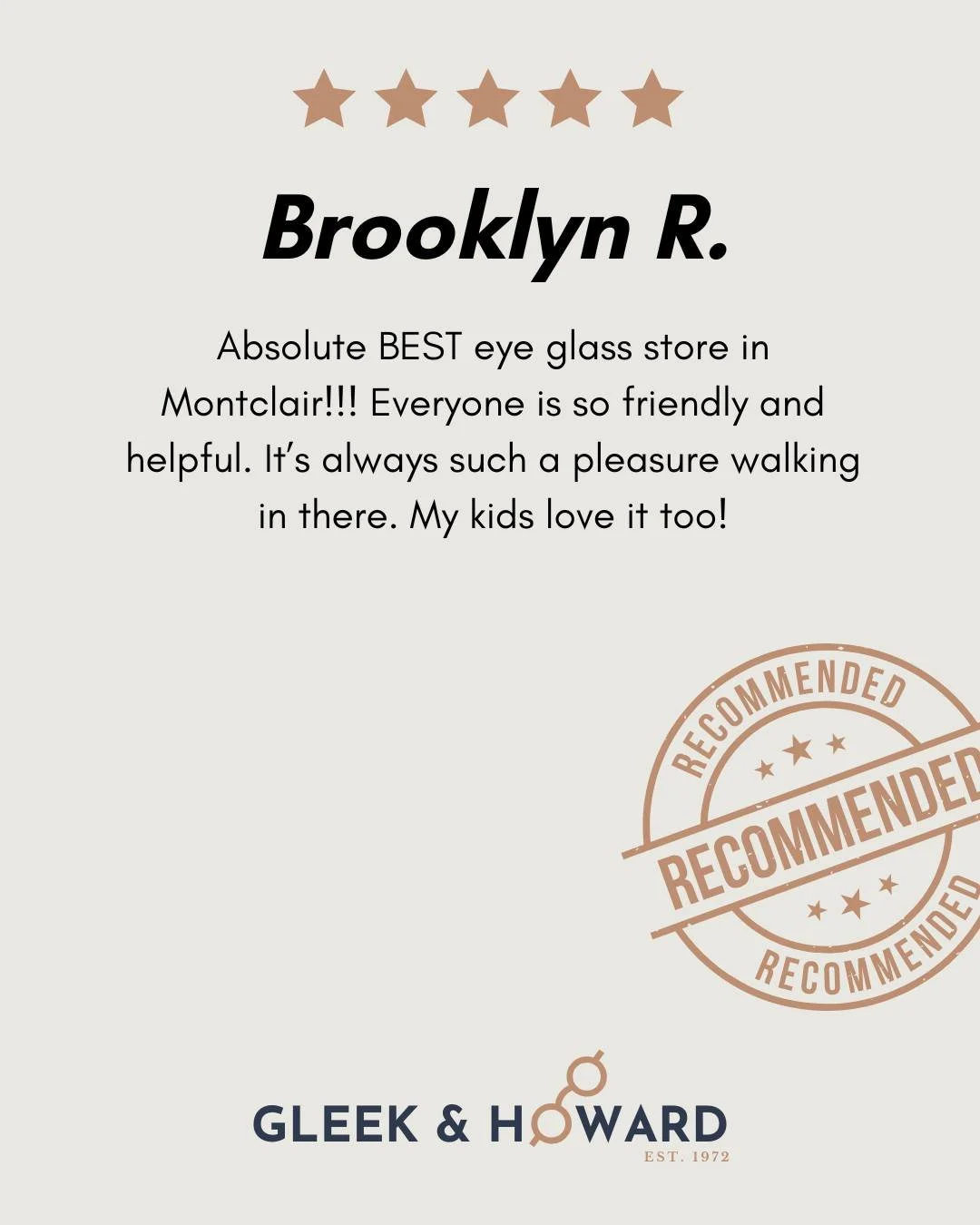 Thank you for your kind words! Hope yo see you soon 🤓💗

Link in bio

#testimonial #review #gleekandhoward #montclairnj #montclair #newjersey #nj #montclairstyle #newjerseystyle #njluxury #njstyle #eyeglasses #eyewear #glasses #independent #optician