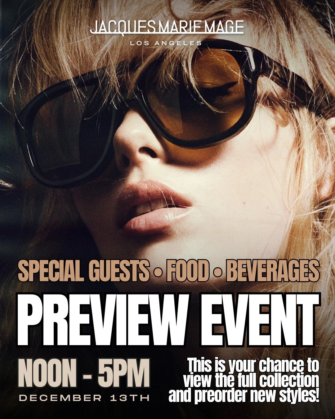 Our exclusive JACQUES MARIE MAGE event is TODAY!!

Great food and drinks. Amazing Eyewear! See you at NOON!

📸 @JacquesMarieMage

Link in bio

#jacquesmariemage #gleekandhoward #montclairnj #montclair #newjersey #nj #montclairstyle #newjerseystyle #