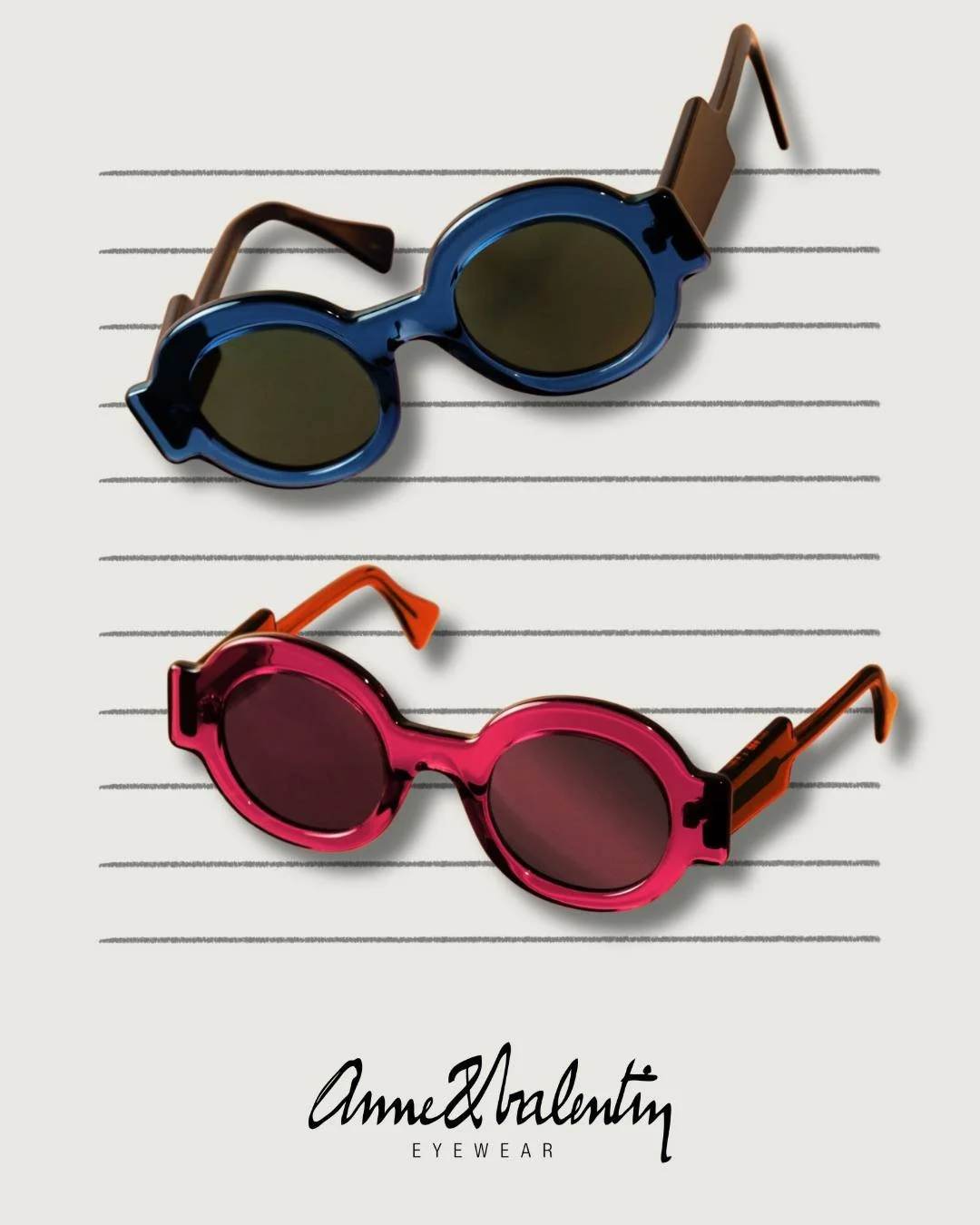 SUNNY BOLD COLLECTION - MODEL STILL POP

Glossy surface.
Translucent plexi-crystal tones. 
Front and temples in a chromatic dialogue.
Pop, with no hint of retro nostalgia. 

📸 @AnneetValentin

Link in bio

#anneetvalentin #gleekandhoward #montclairn