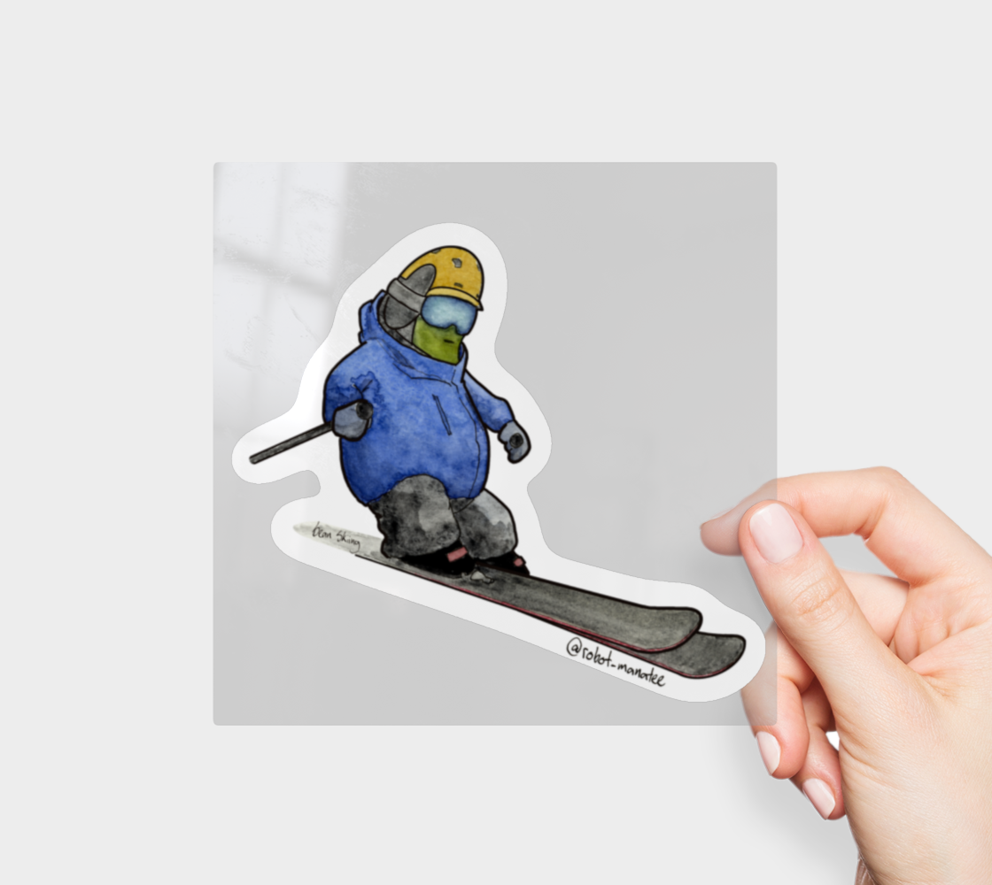 bean-skiing-sticker-5x5-1.png