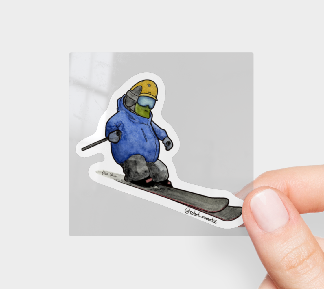 bean-skiing-sticker-3x3-1.png