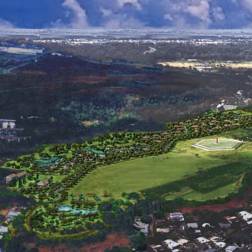 MANORS AT MILILANI HIGHLANDS Mililani, O’ahu Island, Hawai’i Located on a plateau of 28 acres in Central Oahu, this Continuing Care Campus will be phased to include independent living townhomes and apartments, assisted living units, multi-purpose facilities, agricultrual activities and affordable senior housing.