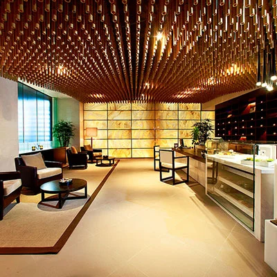 HEAVENLY SPA WESTIN SHENZHEN Nanshan, China Artfully designed using sustainable and green building practices, the spa is offers physical, emotional and spiritual comforts. The harmonious proportions, forms and shapes create beauty and tranquility, transporting our guests to a higher level of spa experience.