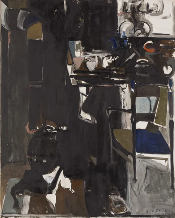 Black Interior (Cold Water Flat), 1955