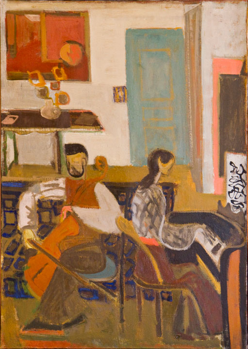 Le Duo (Two Musicians), 1945