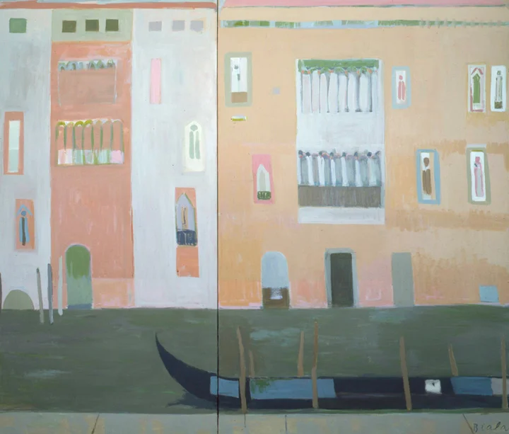Facades avec Gondole (Grand Canal), 1982