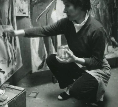 ^ Photo: Rudy Burckhardt, 1956