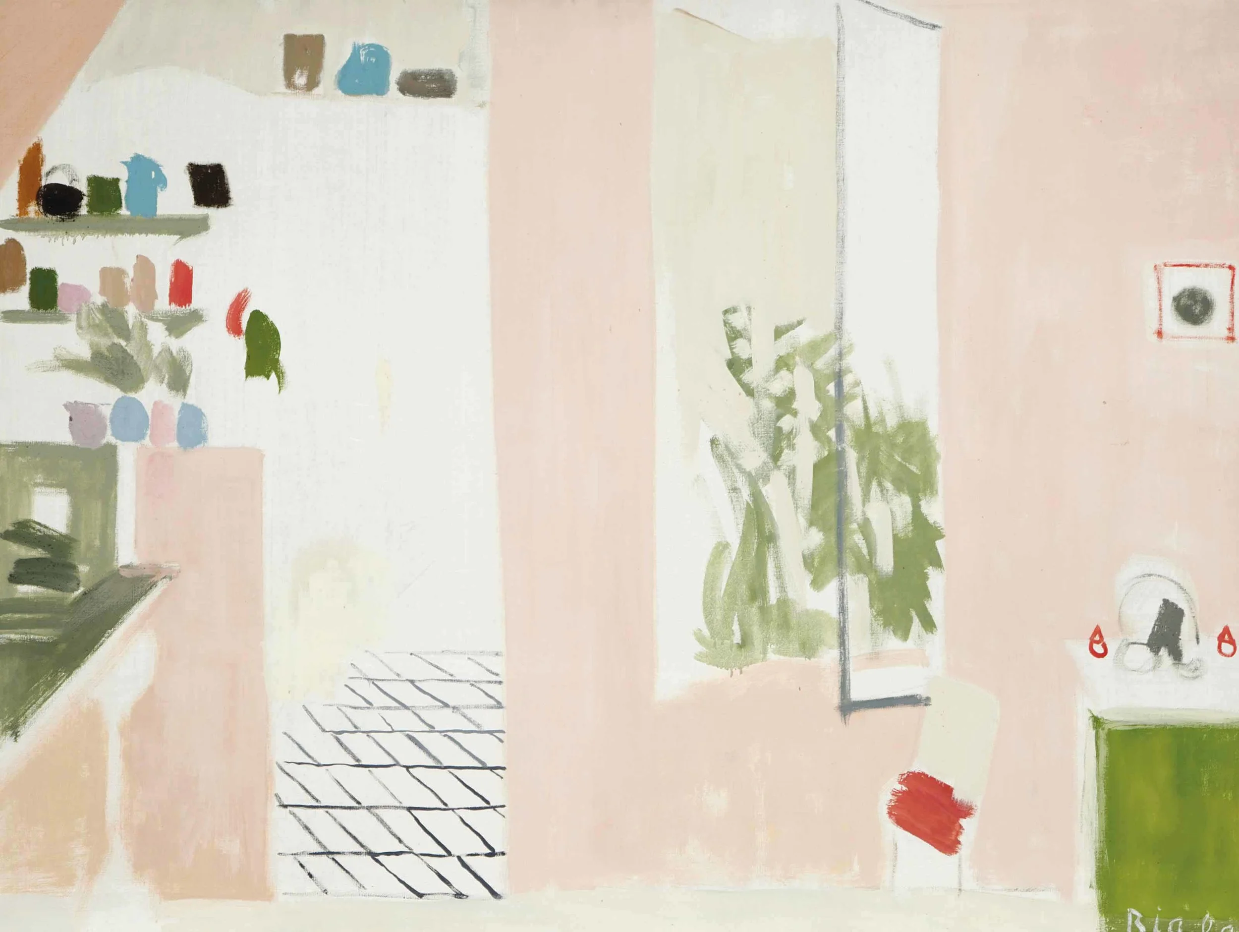 La Cuisine Rose (The Red Kitchen), 1969