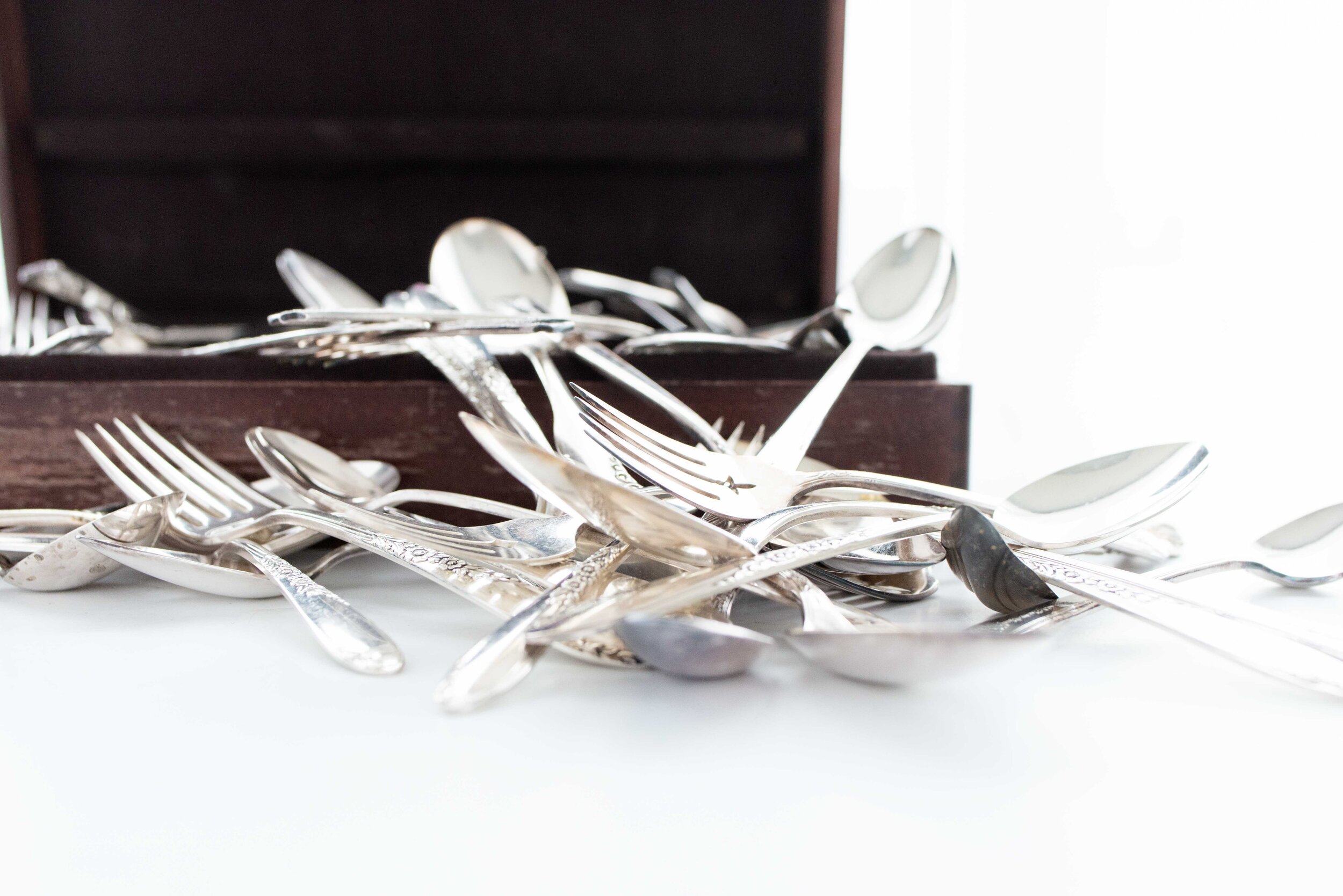 One of a Kind Vintage Silverware Jewelry