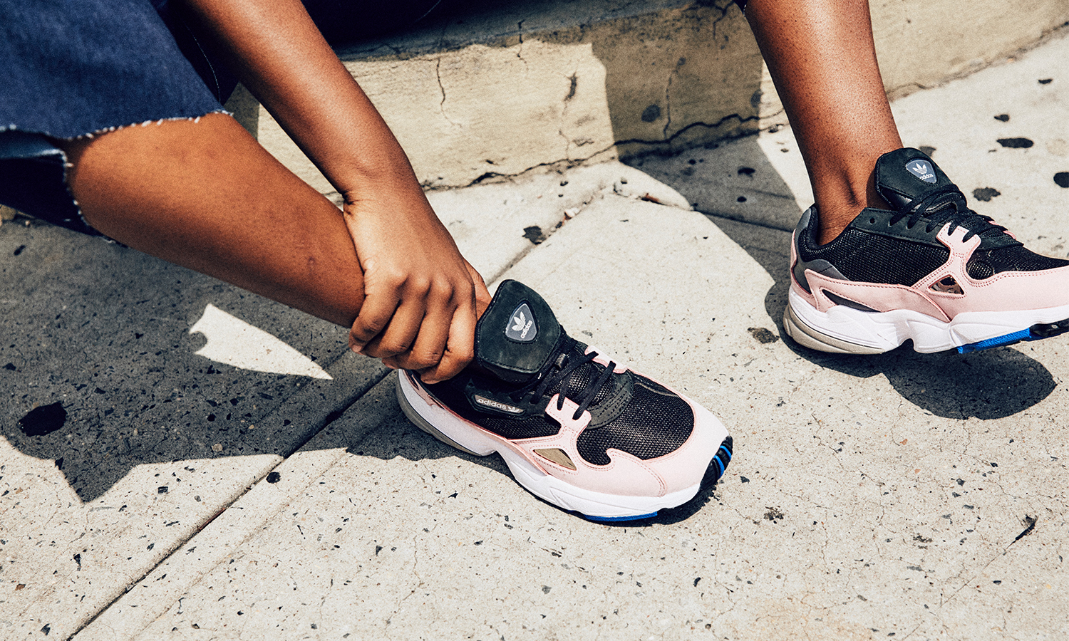 adidas falcon finish line