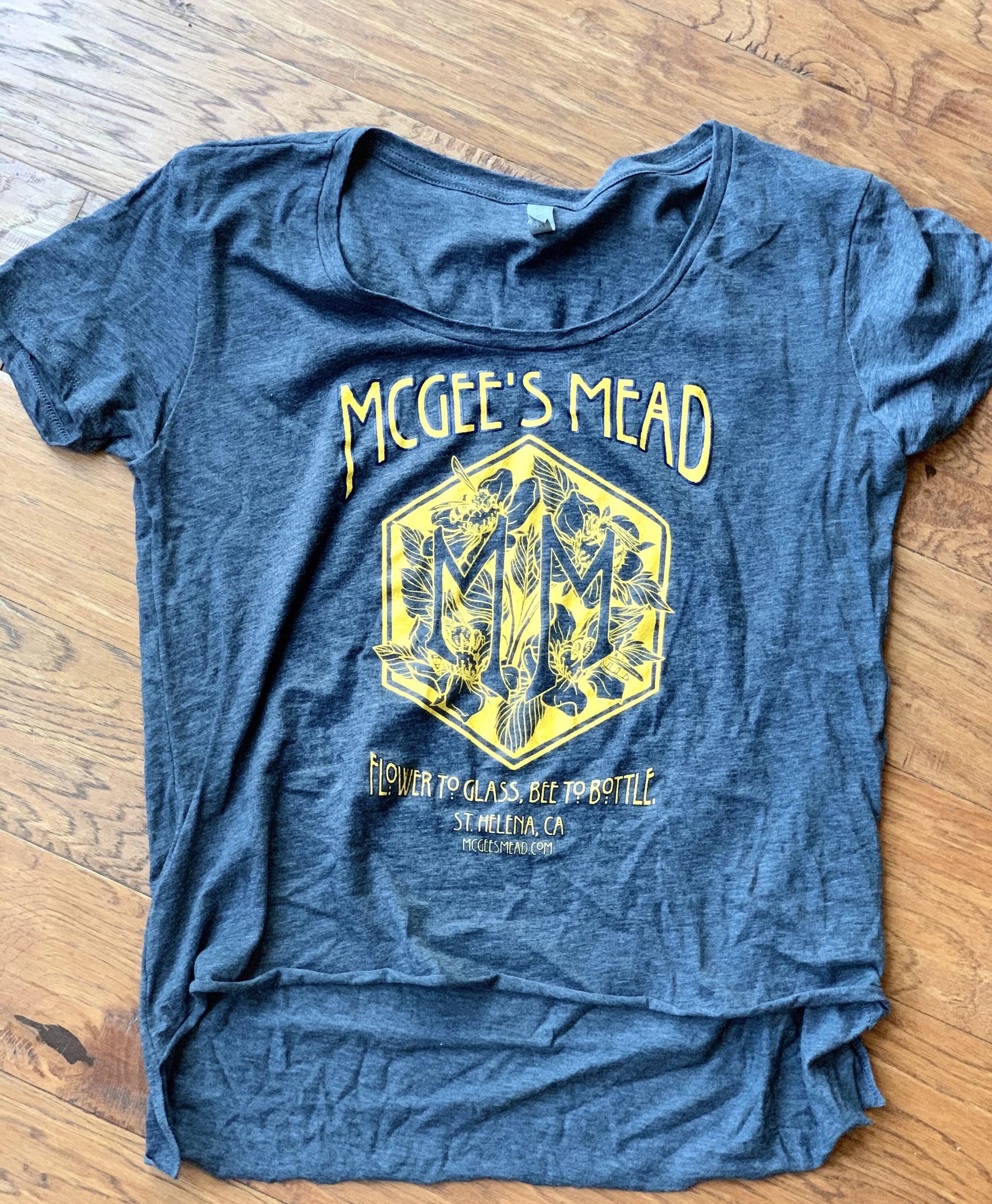 Festival T-shirt, blue-gray