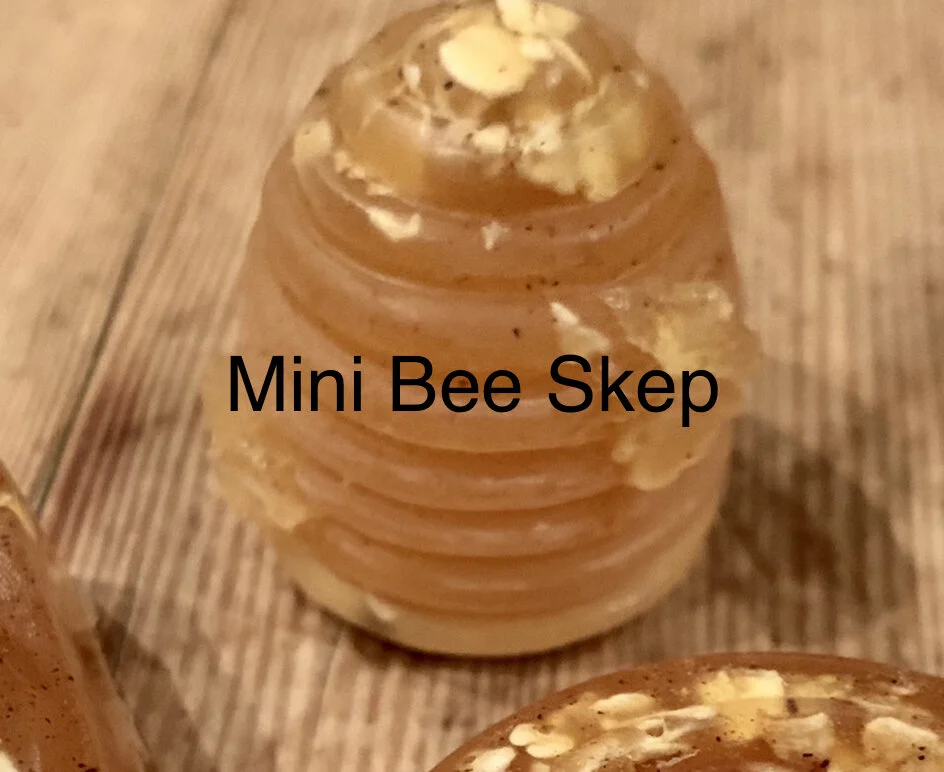 oatmeal honey soap mini bee skep.jpg