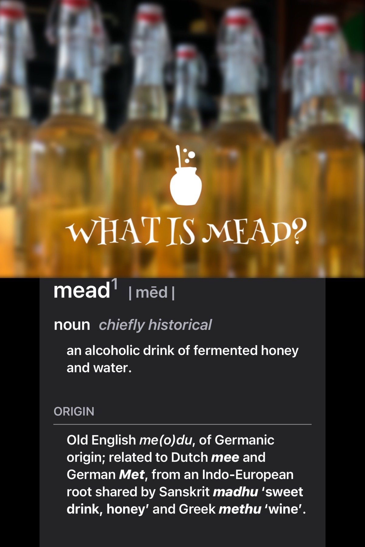 What is Mead? immage.JPG
