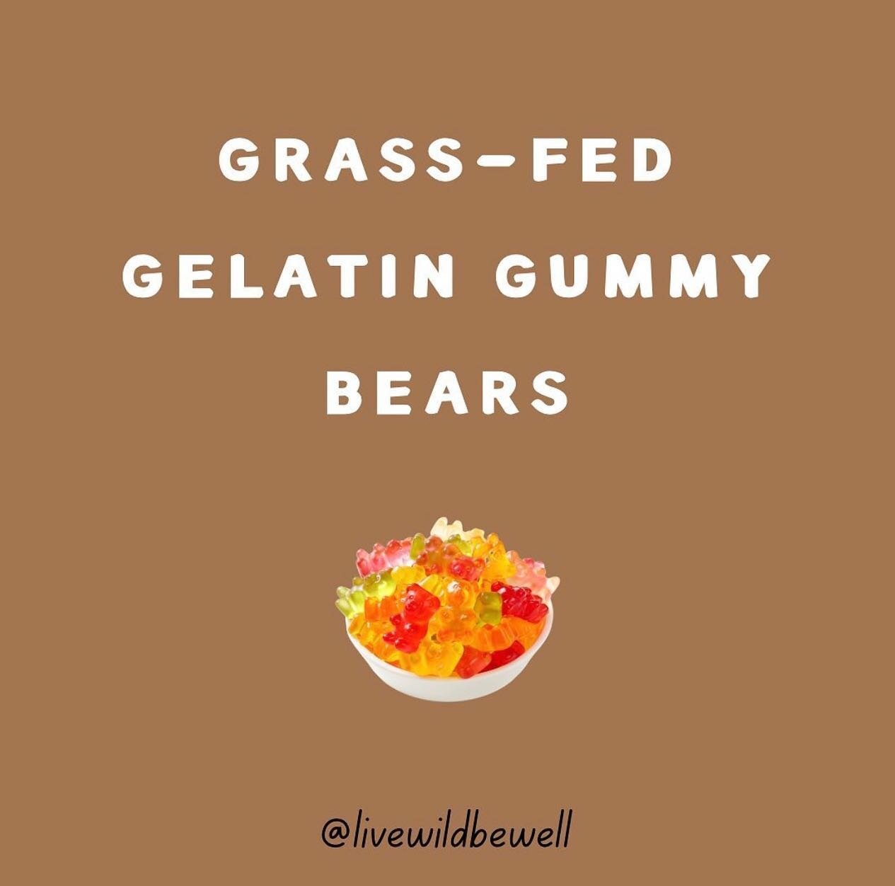 Looking to get more gelatin into your diet but don&rsquo;t like making bone broth? Well, I still think you should be making broth, but gummies are a great way to get in some gut-healing nutrients as well as enjoy a fun little treat. Gelatin contains 