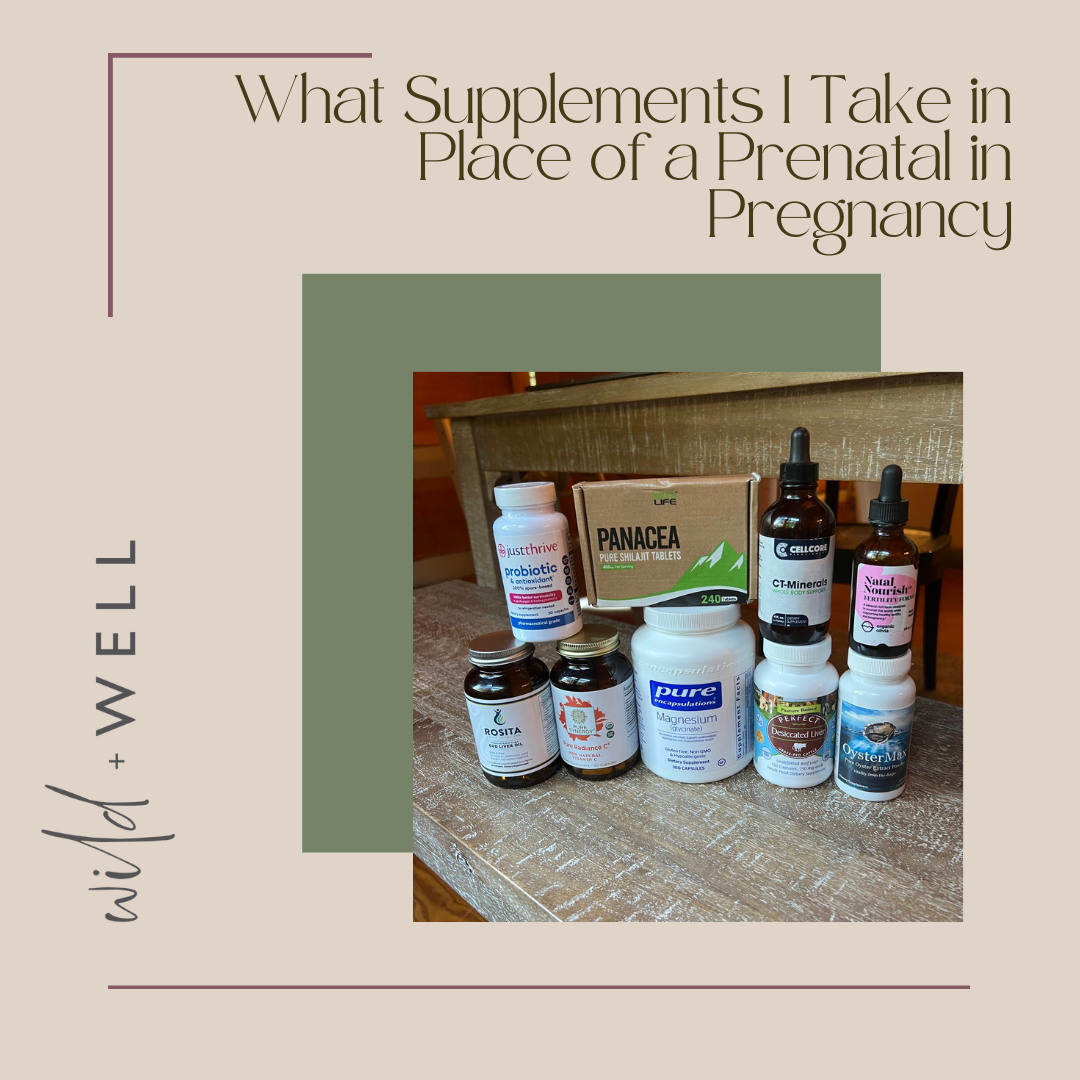 What Supplements I Take in Place of a Prenatal in Pregnancy