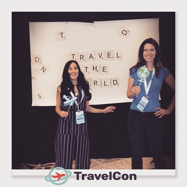 The Go Solo Girls are having fun at #travelcon18 #femalesolotraveler