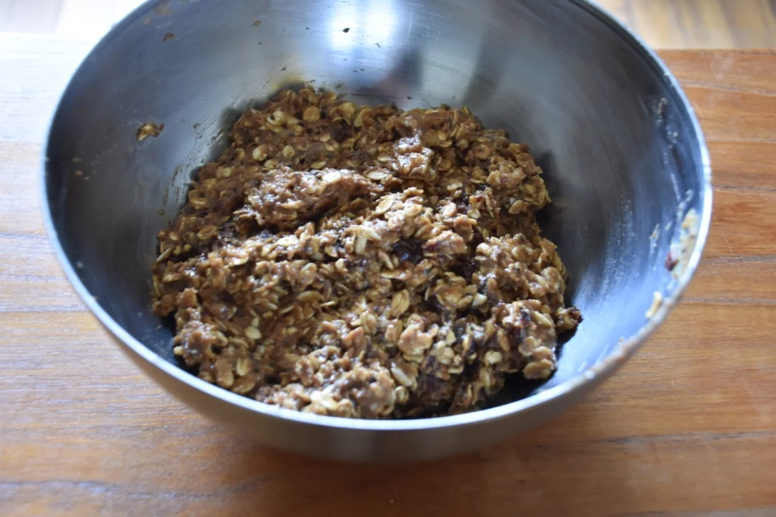 Step 3: After - dough should be fairly moist