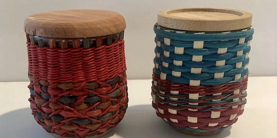 Weave on a Oui Jar with Debbie Wilson