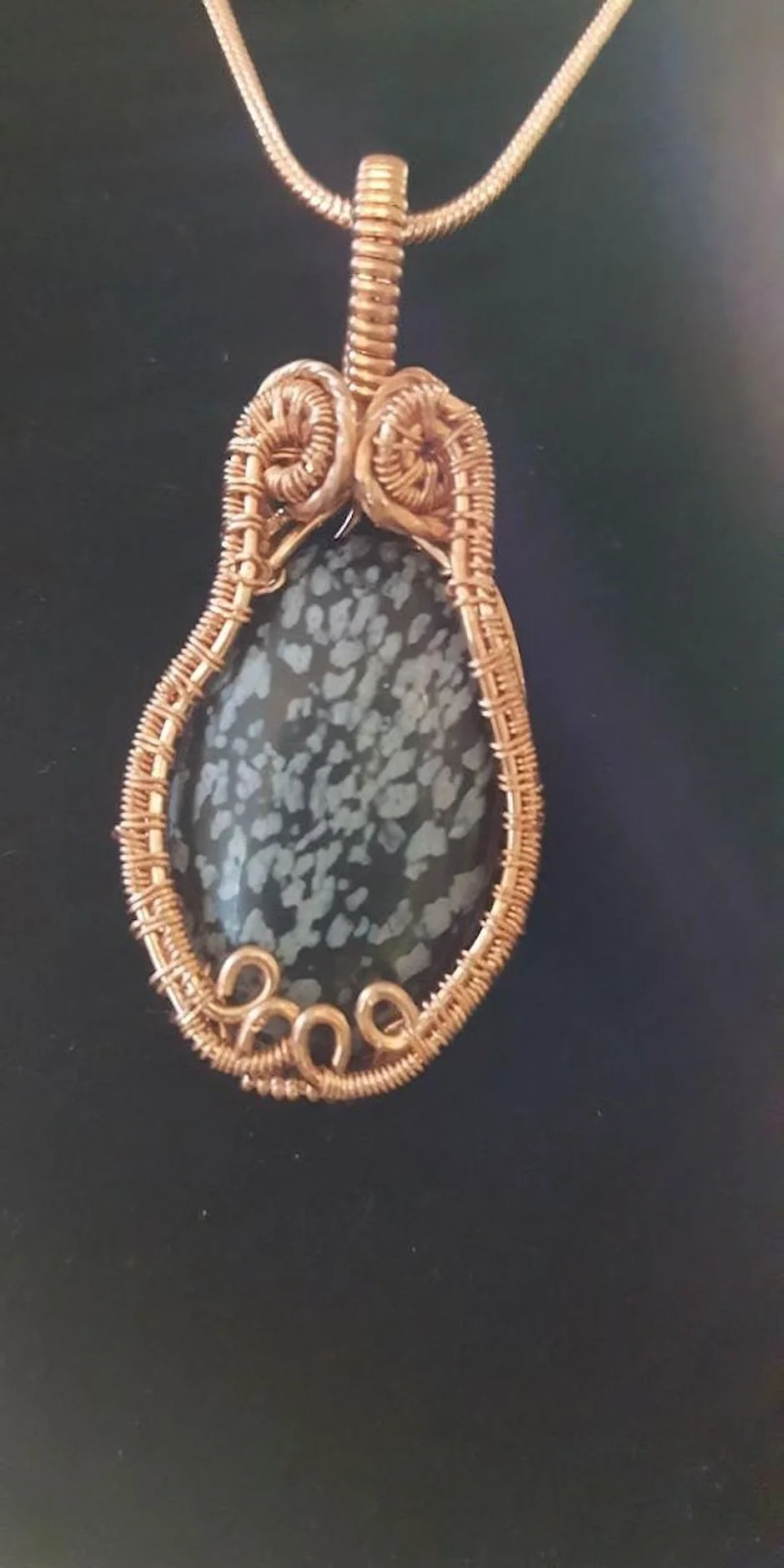 Wire Weave Cabochon Pendant Tutorial with Judy