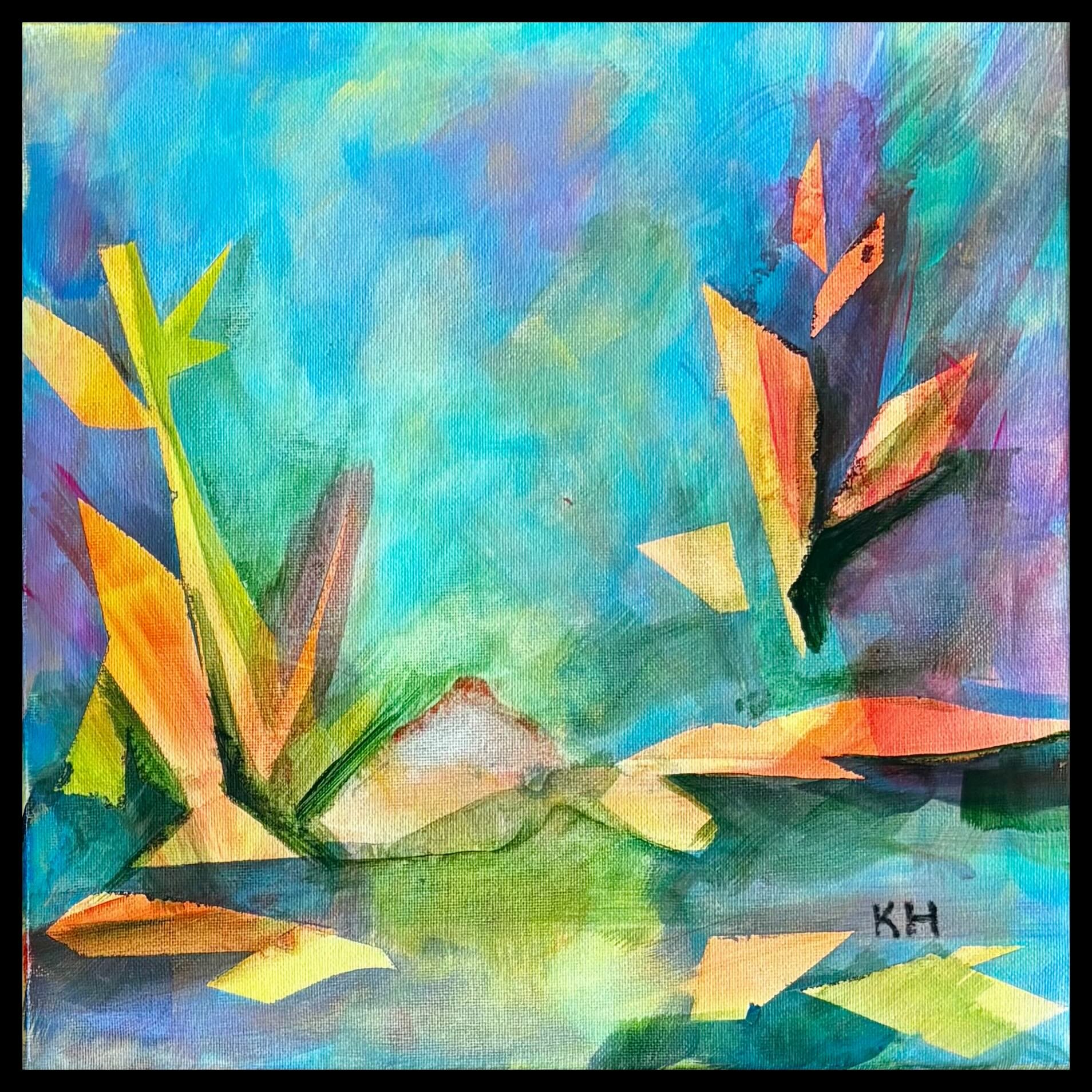 "Branch Theory" Abstract Painting