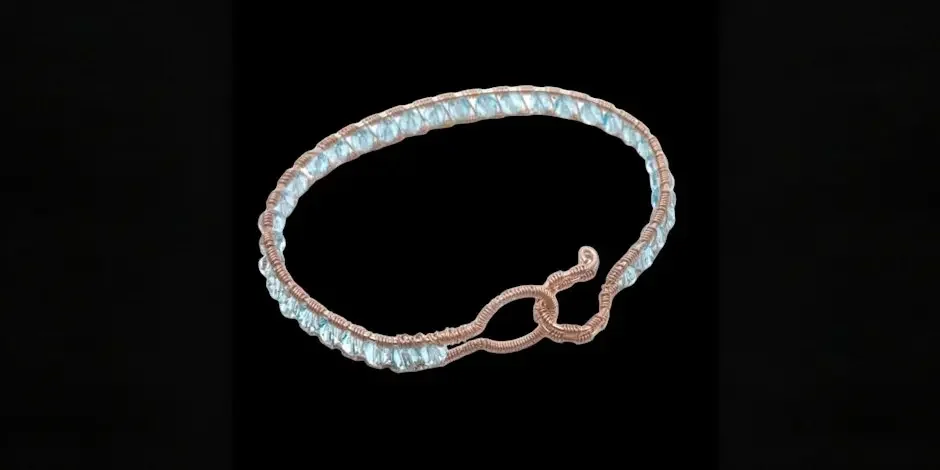 Beaded Copper Bracelet Tutorial with Judy