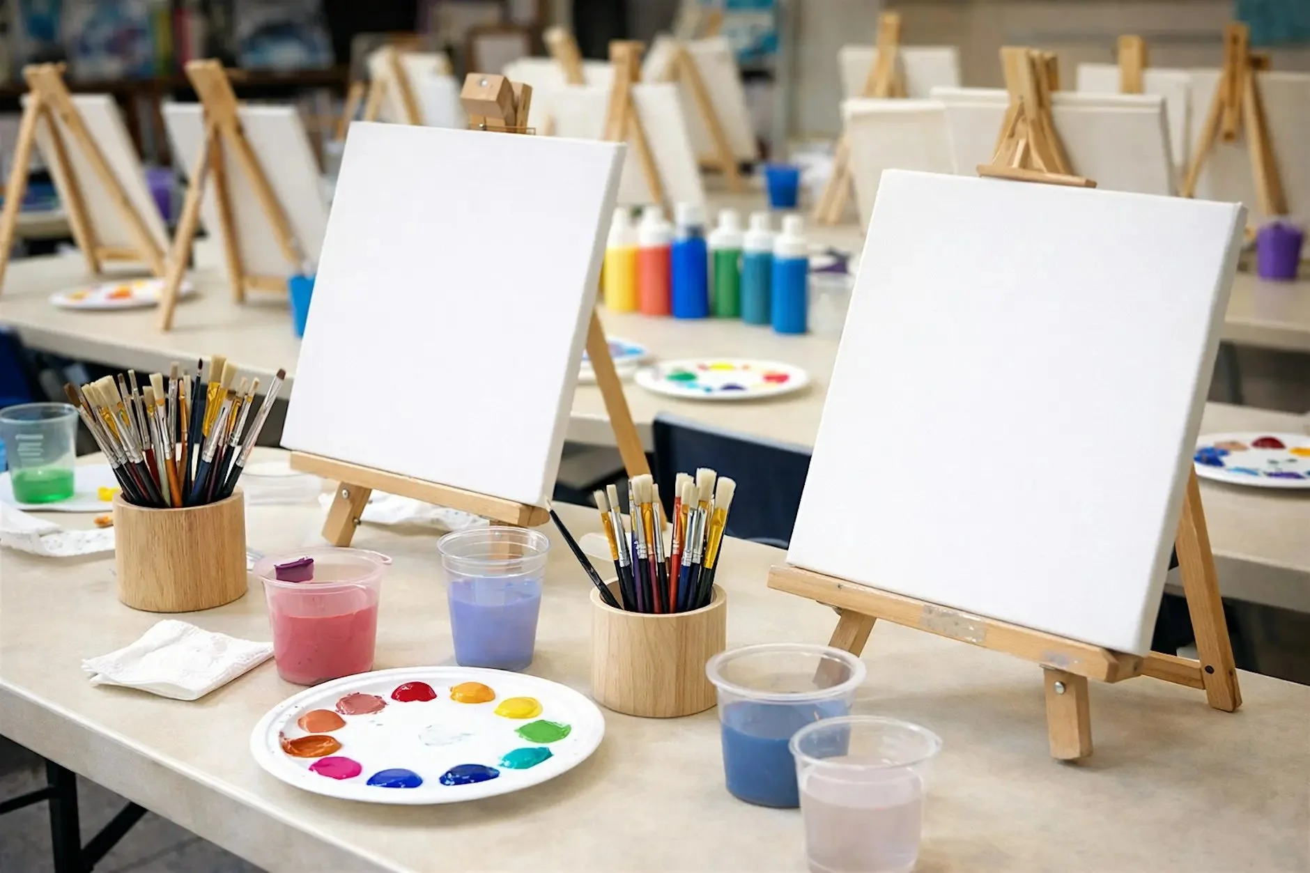 Beginning Acrylic Painting Class , 4 weeks with Kym 
