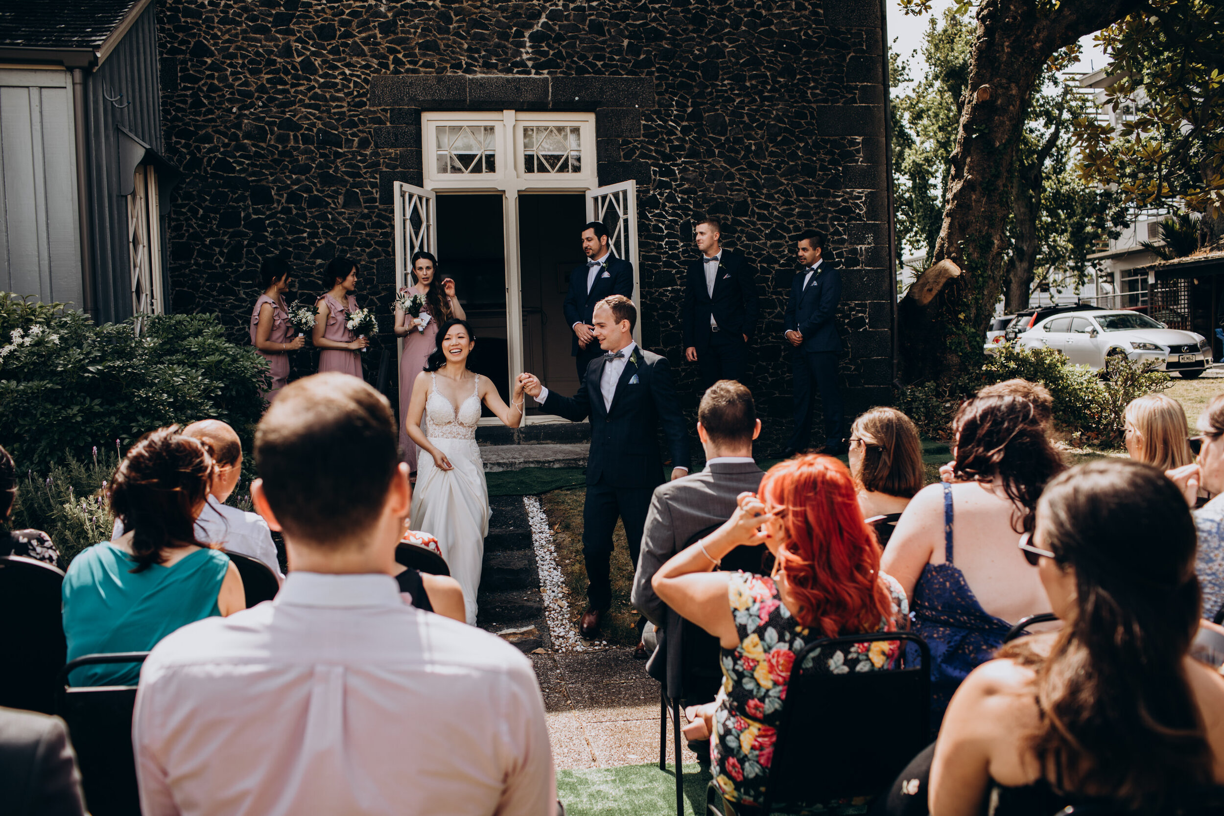 New Zealand Wedding | Parnell rose garden wedding photos | Elopement wedding photographer 