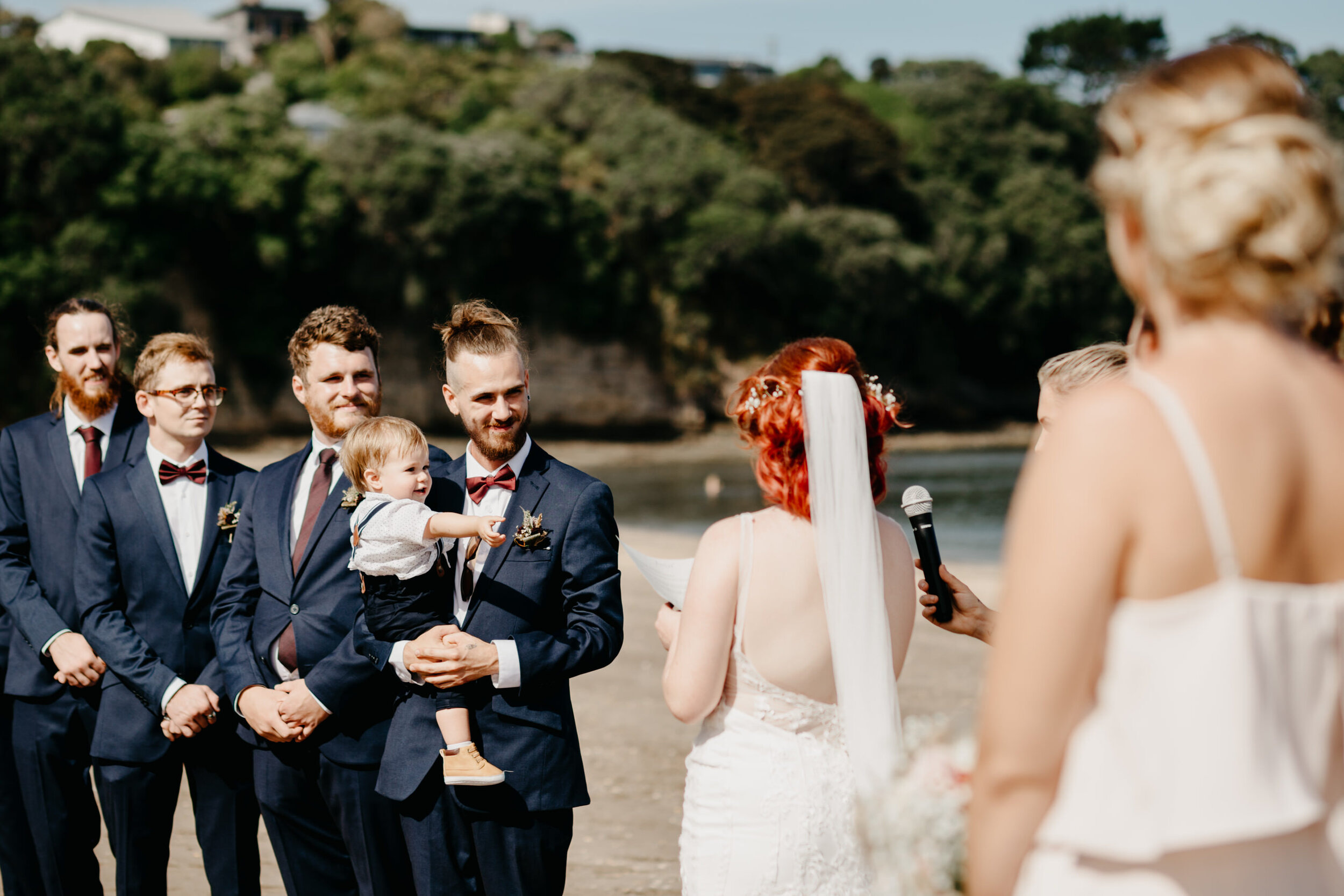 Beach wedding | Backyard wedding| Auckland wedding photographer | New Zealand wedding packages | Auckland photography 