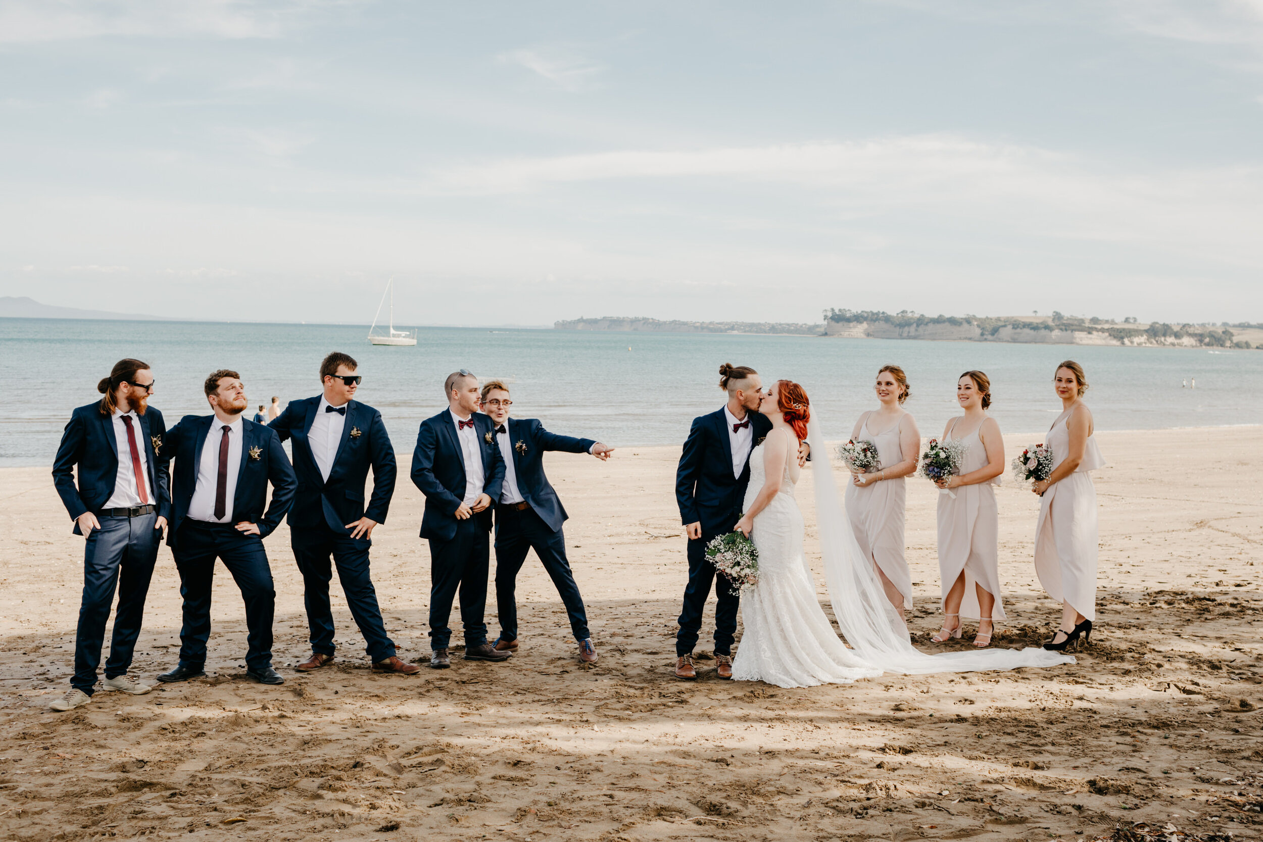 Beach wedding | Backyard wedding| Auckland wedding photographer | New Zealand wedding packages | Auckland photography 