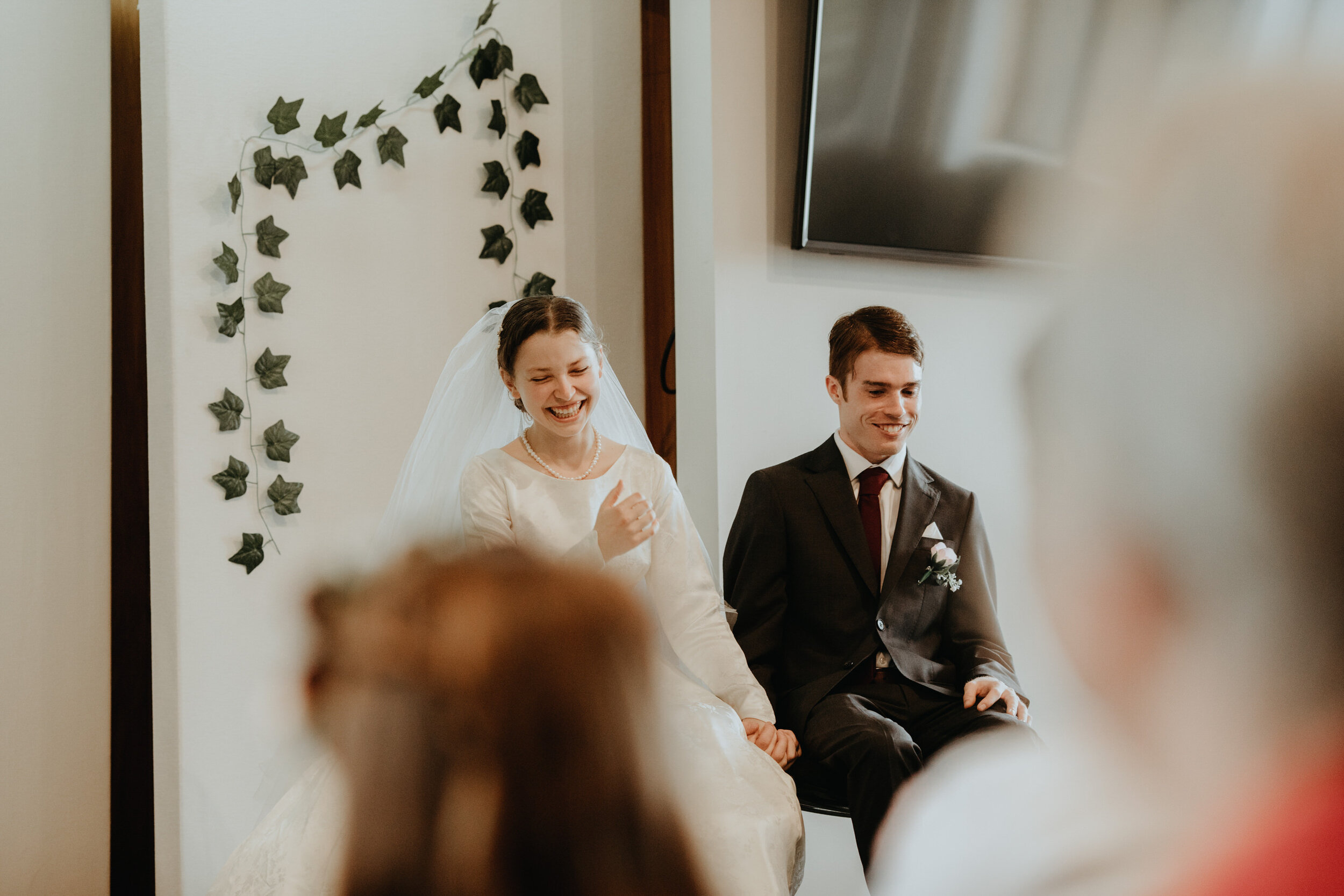 Eden Community church | Christian wedding | Auckland wedding photographer | New Zealand wedding photographer | Rainy day weather | Auckland photography 