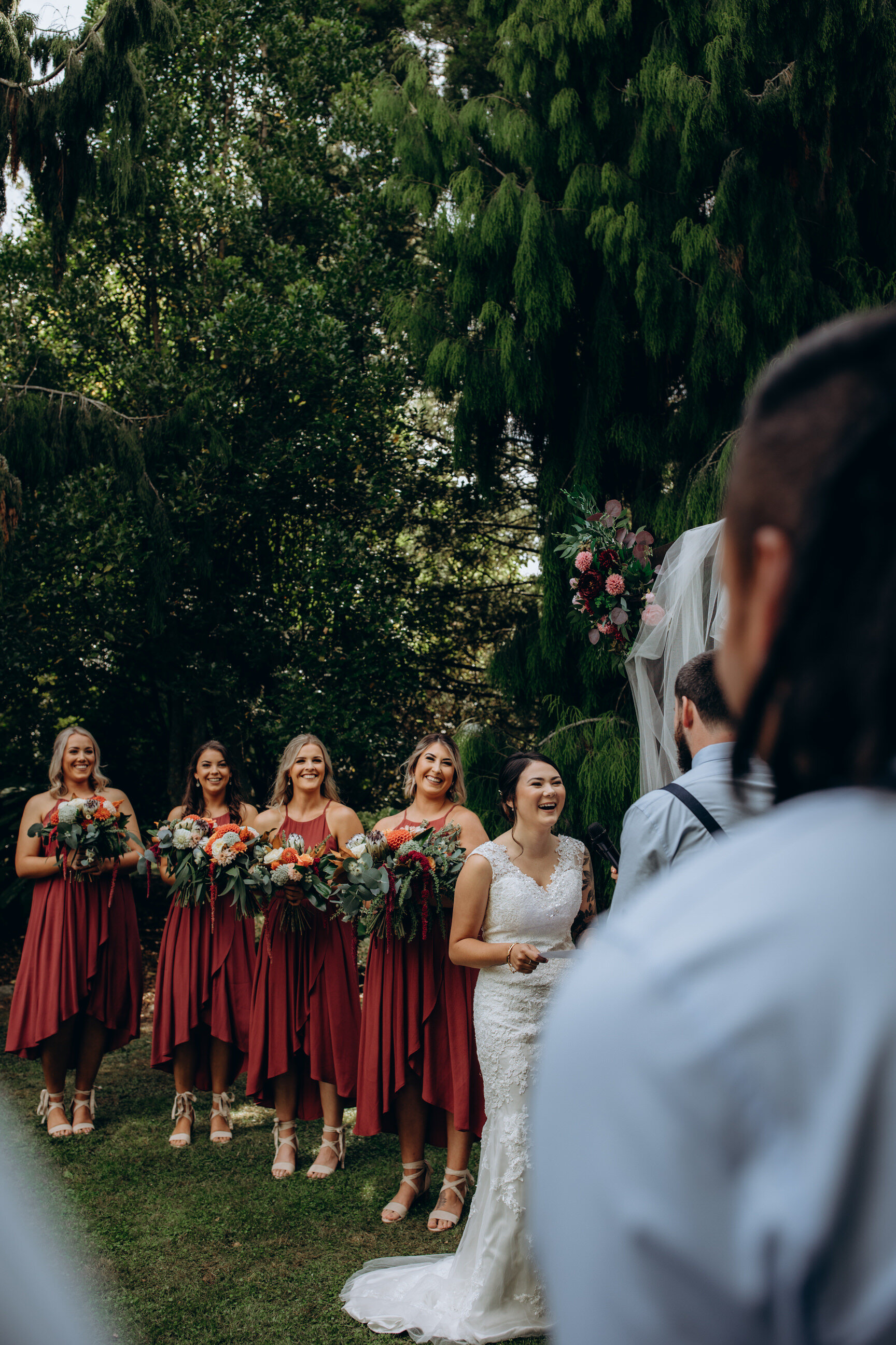 Bridesmaid dress | Anam Cara Gardens 