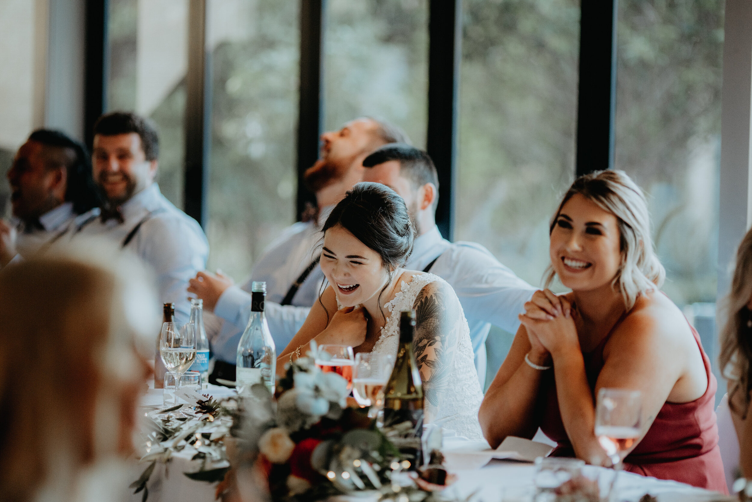 Wedding reception photos | Anam Cara Gardens  | Kapiti coast | Otaki | Wellington wedding photographer | New Zealand wedding photographer 