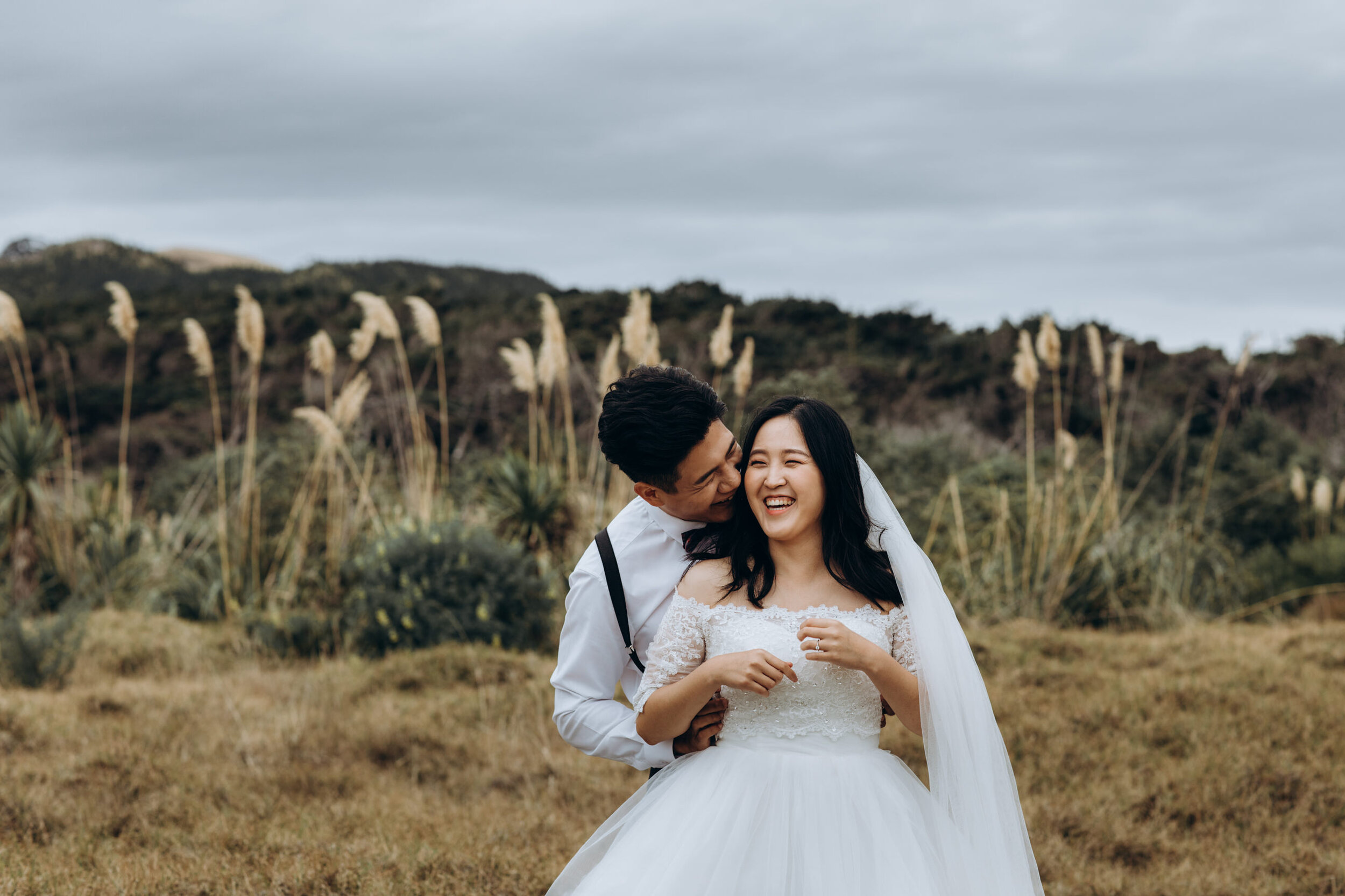 Toi Toi wedding | Auckland Muriwai forest | Auckland wedding | Wanting Huang Photography