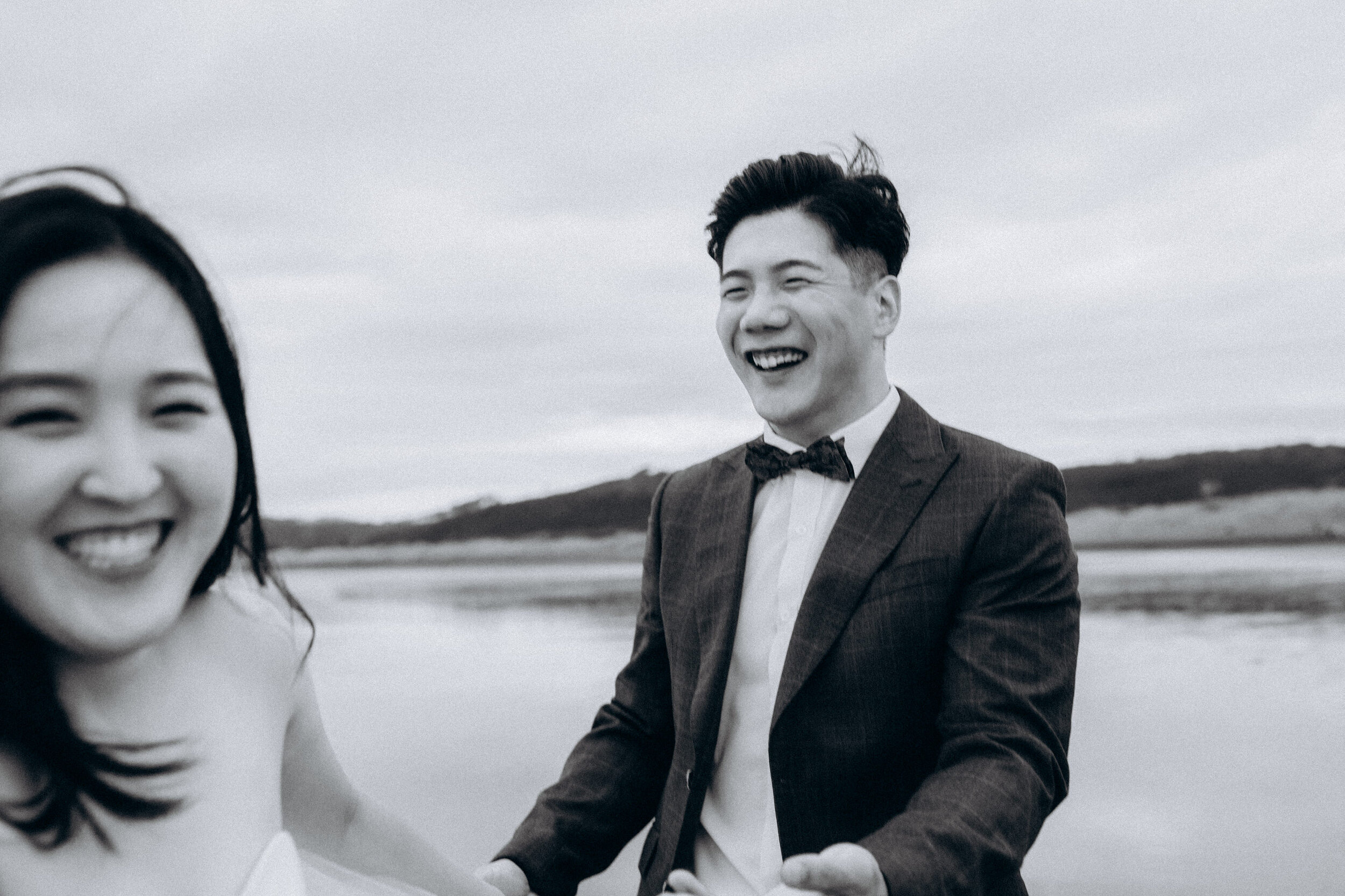 Korean pre wedding photos | beach wedding | Auckland wedding 