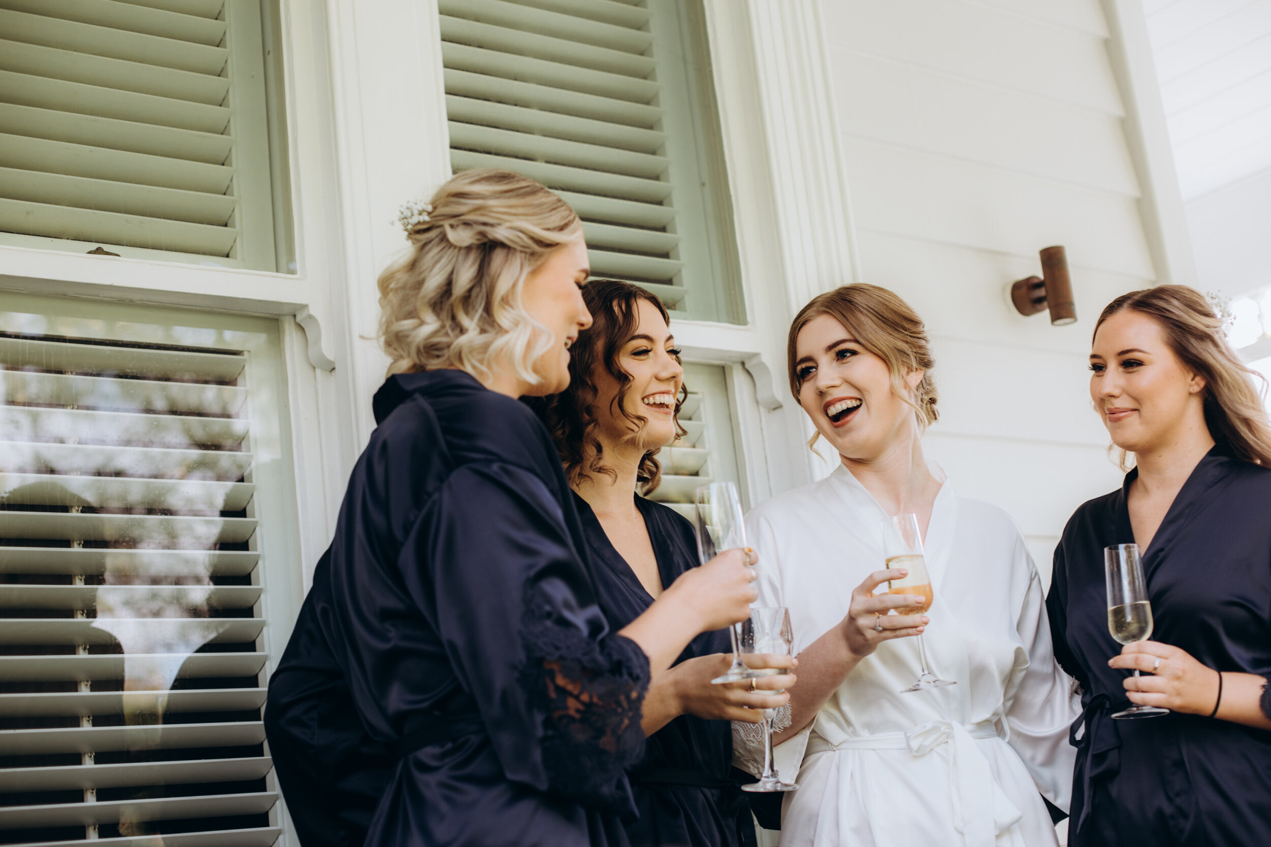 Bridal robes getting ready | Auckland wedding 