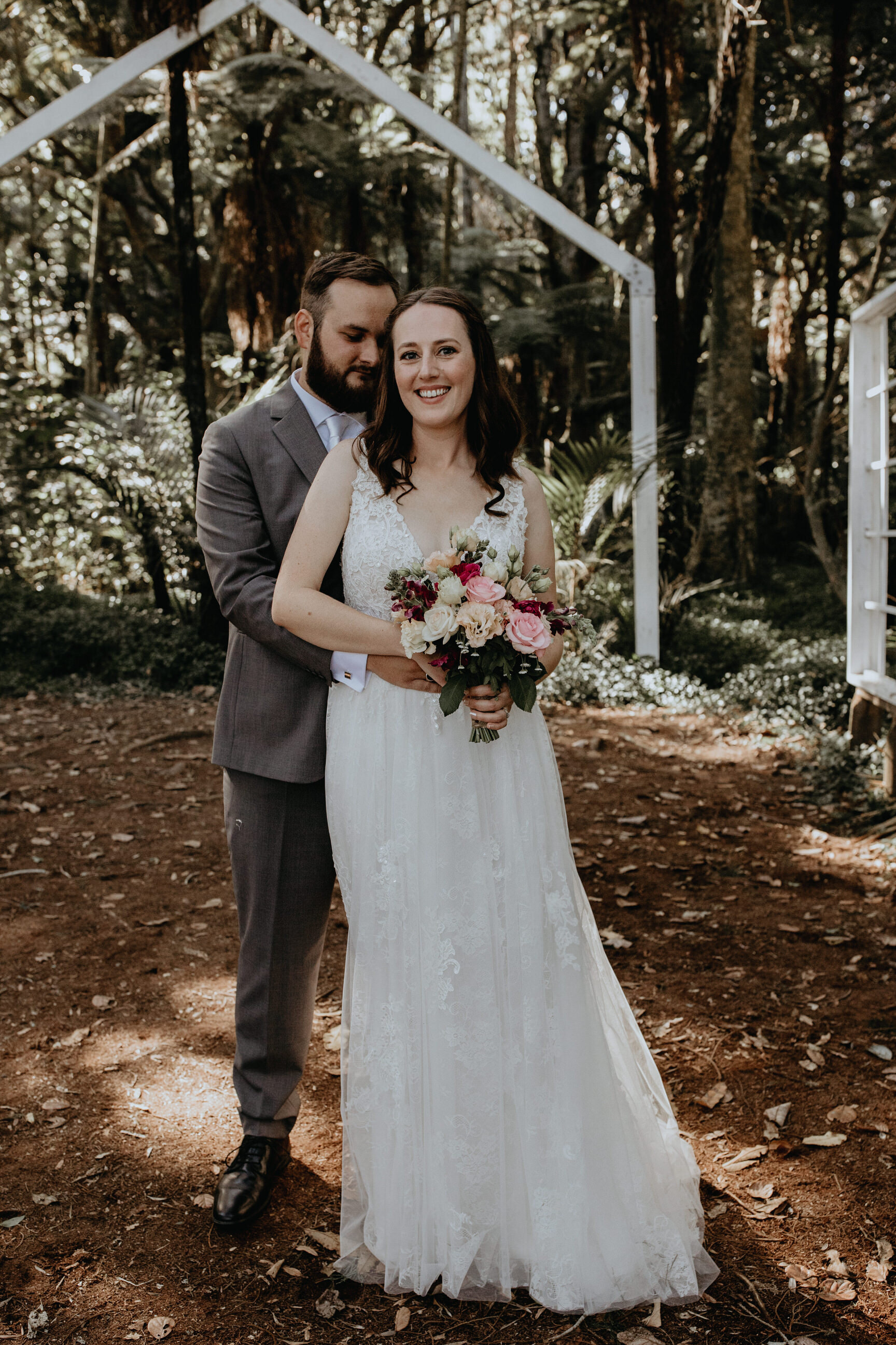 Forest wedding photo ideas | Auckland wedding