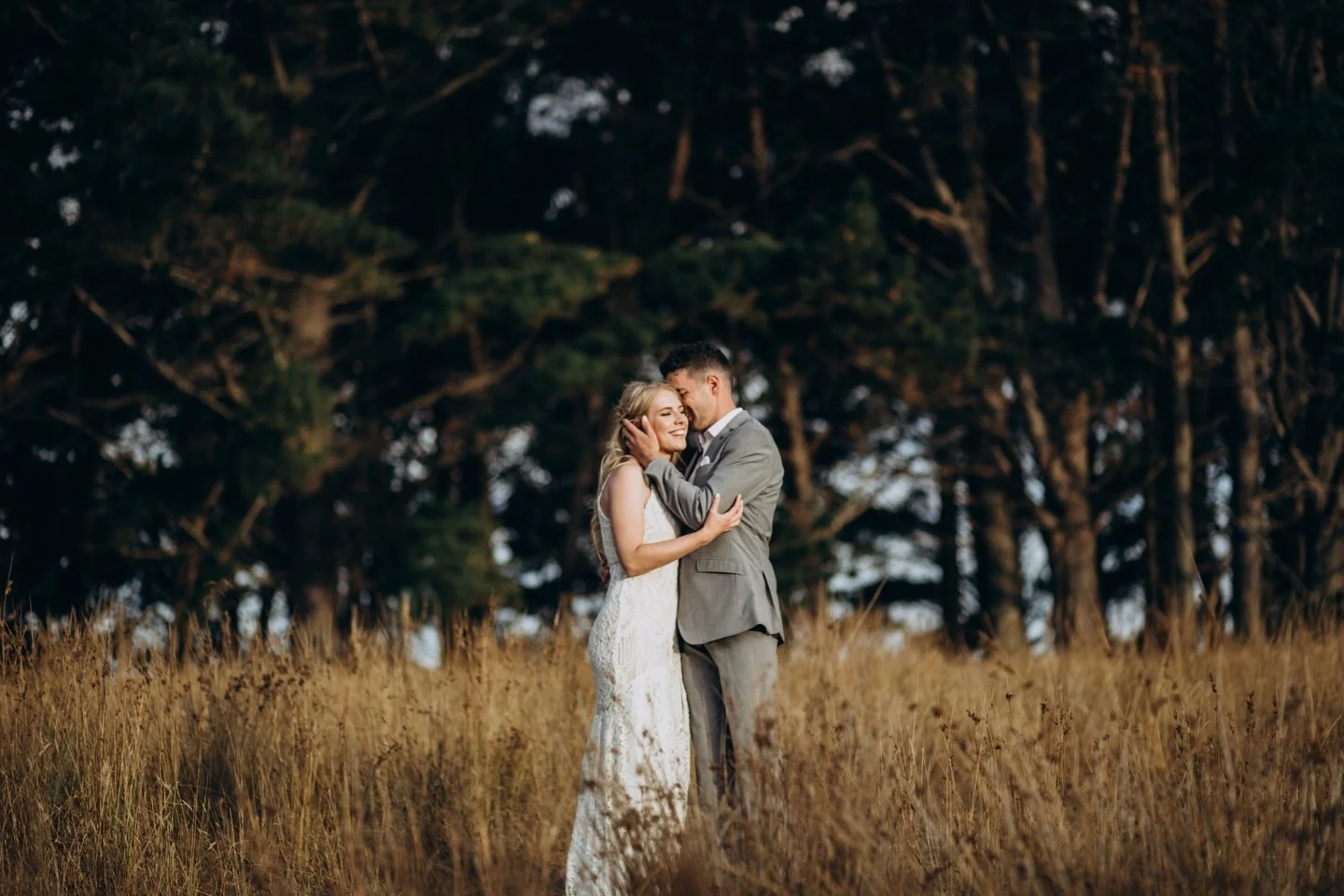 Bring me back to The Barn Waimauku &mdash;
wedding ceremony under the pine trees, long golden grasses, old train tracks, and the wild West Coast beach.
The perfect BYO venue for good food, good drinks, and the sweetest day.