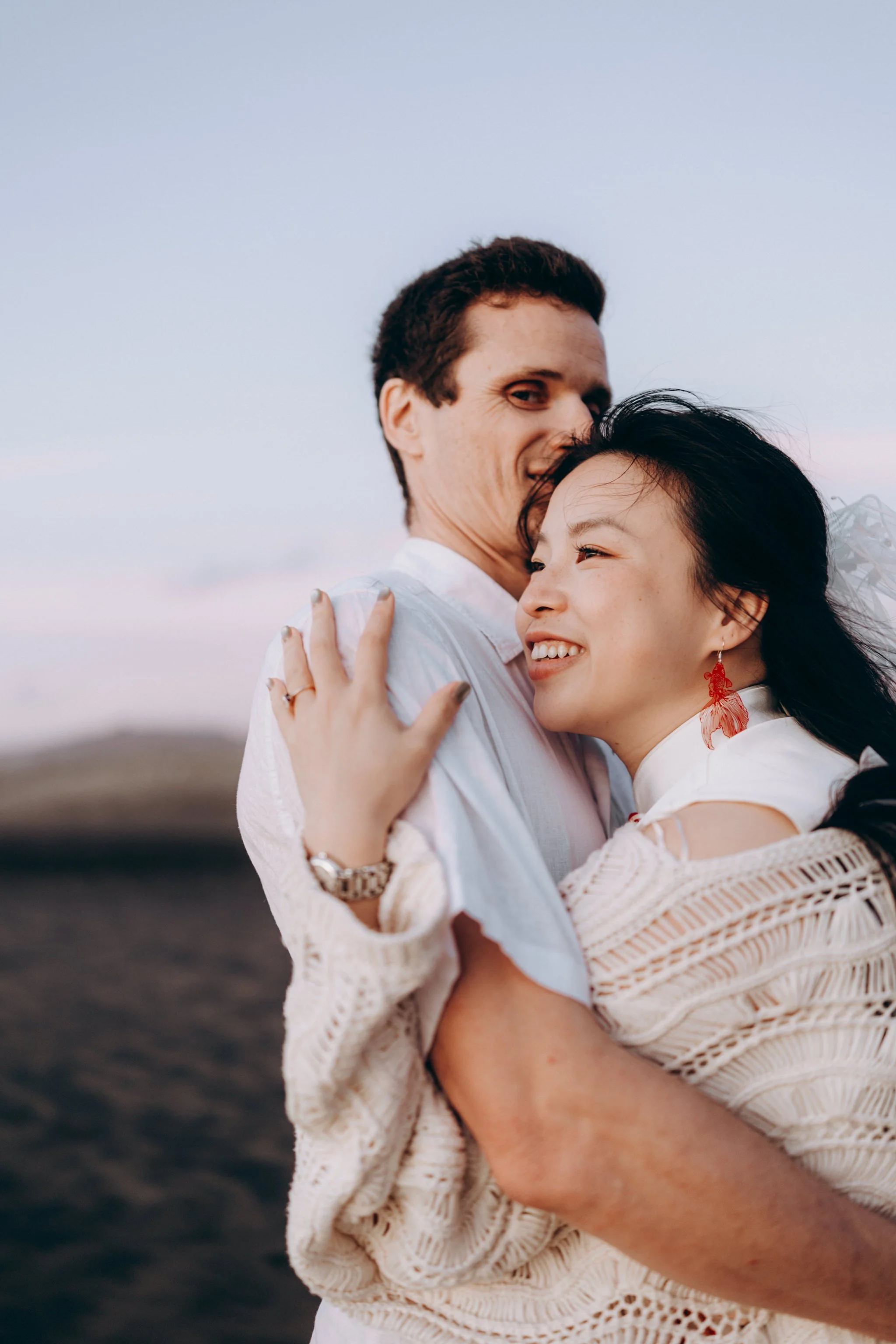 Auckland muriwai beach engagement photos Ting and Felix 30.jpg
