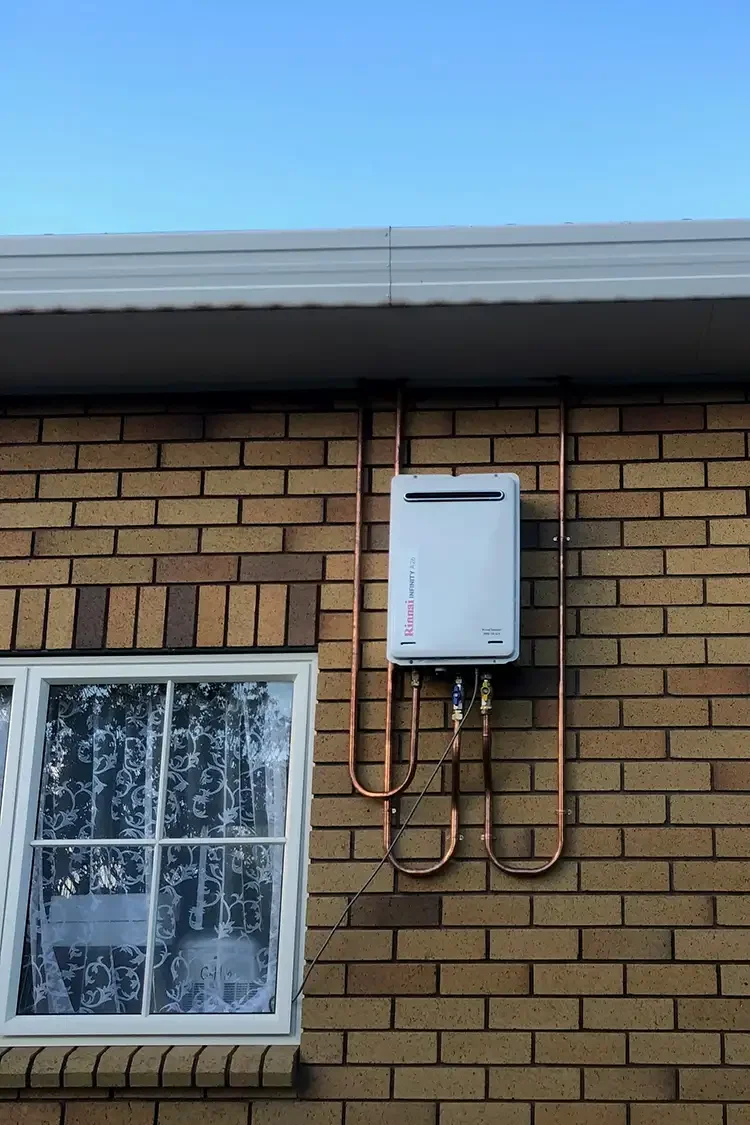 Gas Infinity Hot Water System
