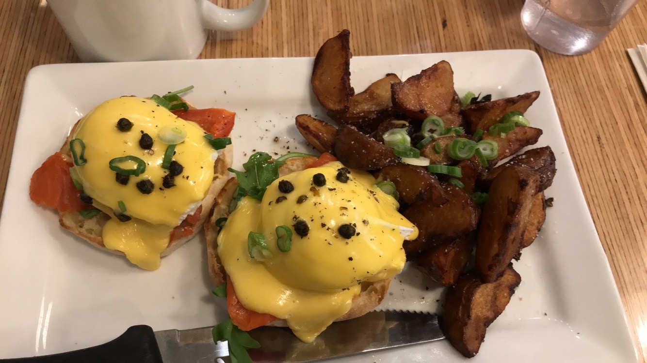 Eggs Benedict from Yolk - Vancouver, BC