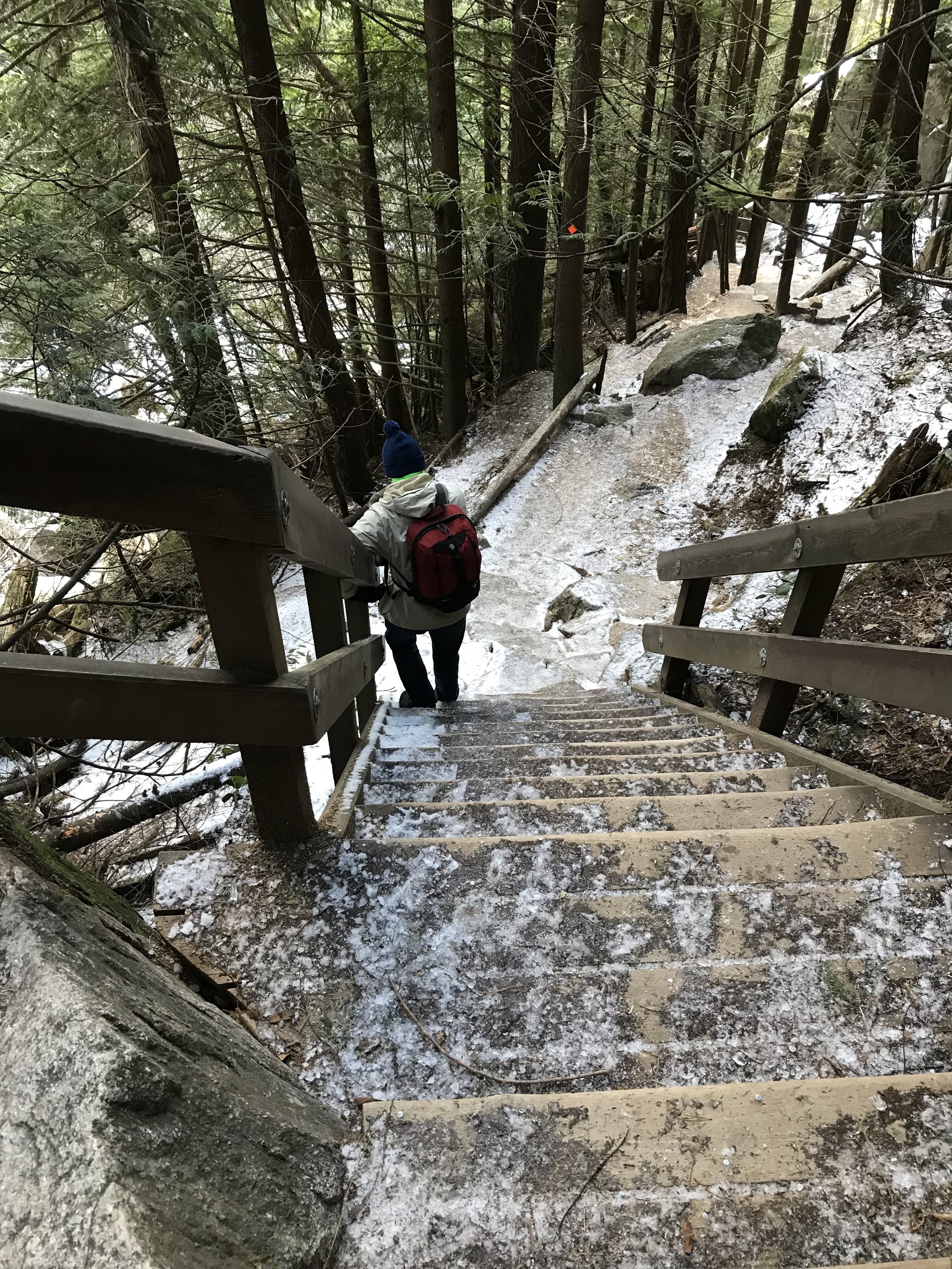 Hiking the Chief - Squamish, BC